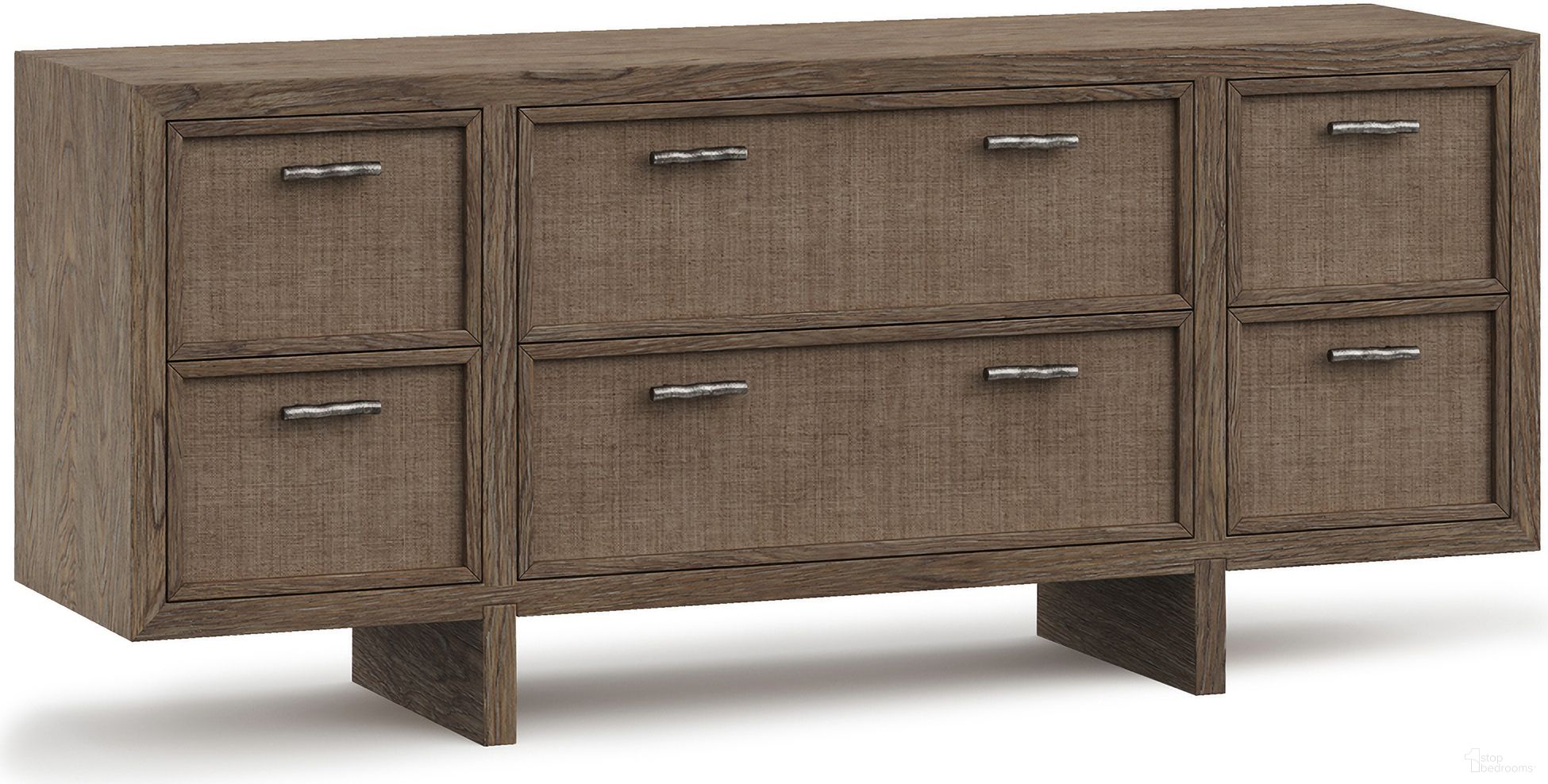 The appearance of Casa Paros Dresser - 76" designed by Bernhardt in the modern / contemporary interior design. This playa piece of furniture was selected by 1StopBedrooms from Casa Paros Collection to add a touch of cosiness and style into your home. Sku: 317053. Material: Wood.