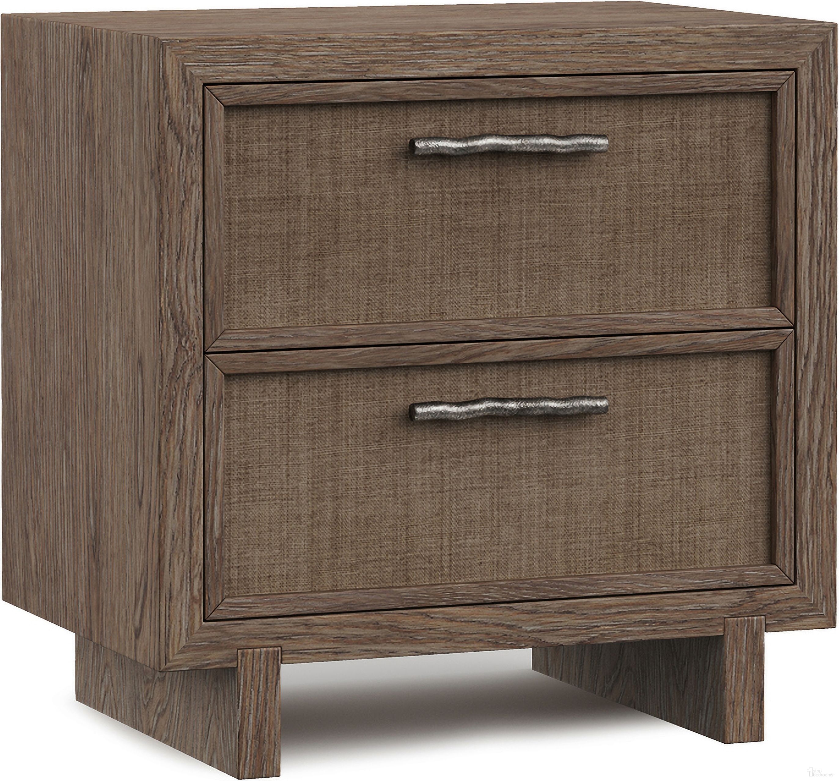 The appearance of Casa Paros Nightstand In Playa designed by Bernhardt in the modern / contemporary interior design. This playa piece of furniture was selected by 1StopBedrooms from Casa Paros Collection to add a touch of cosiness and style into your home. Sku: 317219. Material: Wood.