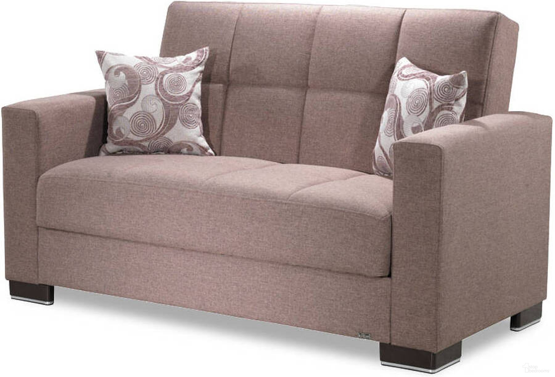 The appearance of Casamode Armada Brown Fabric Loveseat designed by Casamode in the modern / contemporary interior design. This brown piece of furniture was selected by 1StopBedrooms from Armada Collection to add a touch of cosiness and style into your home. Sku: ARM-LS-14. Material: Polyester.