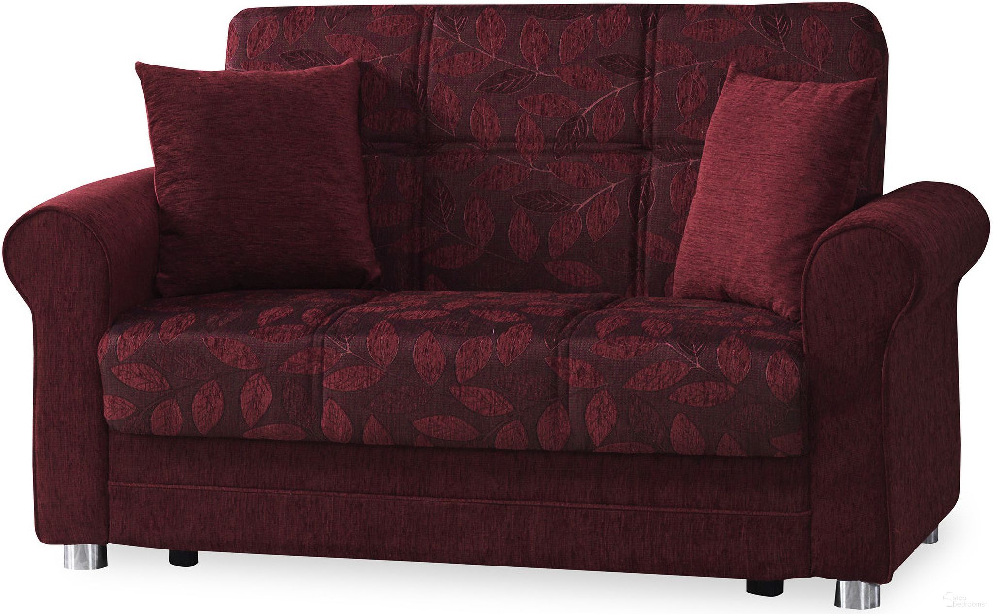 The appearance of Casamode Rio Grande Burgundy Loveseat designed by Casamode in the modern / contemporary interior design. This burgundy piece of furniture was selected by 1StopBedrooms from Rio Grande Collection to add a touch of cosiness and style into your home. Sku: RIO-LS-BY. Material: Chenille.