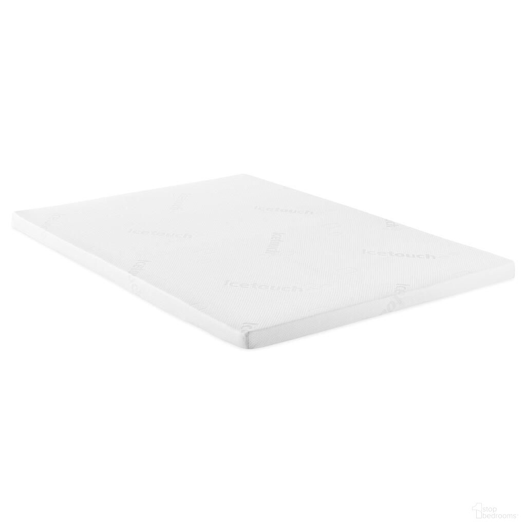 The appearance of Cascade 3 Inch Eastern King Cool Memory Foam Mattress Topper In White designed by Coaster in the transitional interior design. This white piece of furniture was selected by 1StopBedrooms from Cascade Collection to add a touch of cosiness and style into your home. Sku: 350419KE. Material: Upholstered. Bed Size: King. Mattress Size: King.