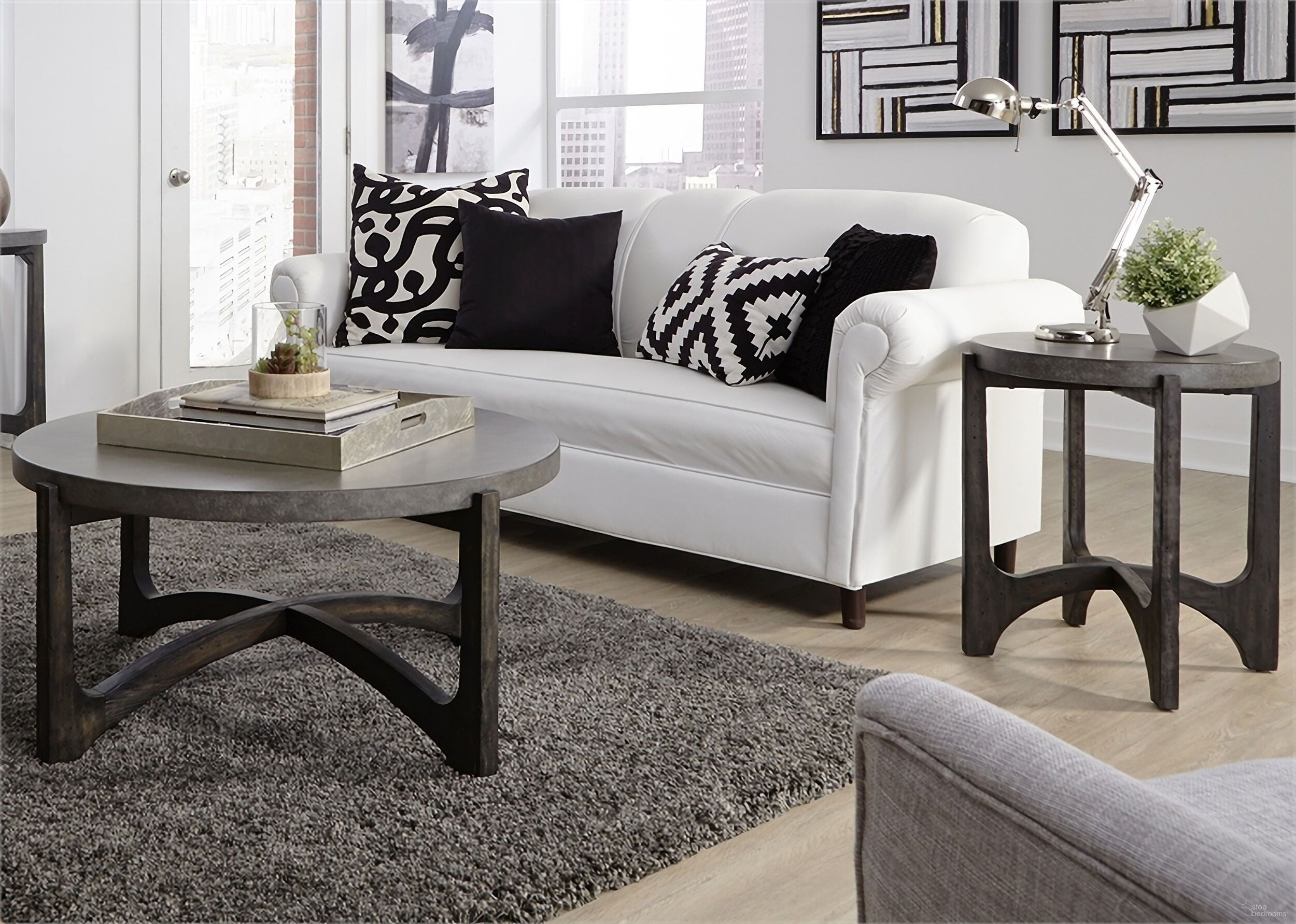 The appearance of Cascade Brown 3 Piece Occasional Table Set designed by Liberty in the modern / contemporary interior design. This brown piece of furniture  was selected by 1StopBedrooms from Cascade Collection to add a touch of cosiness and style into your home. Sku: 292-OT1011;292-OT1020. Material: Birch.