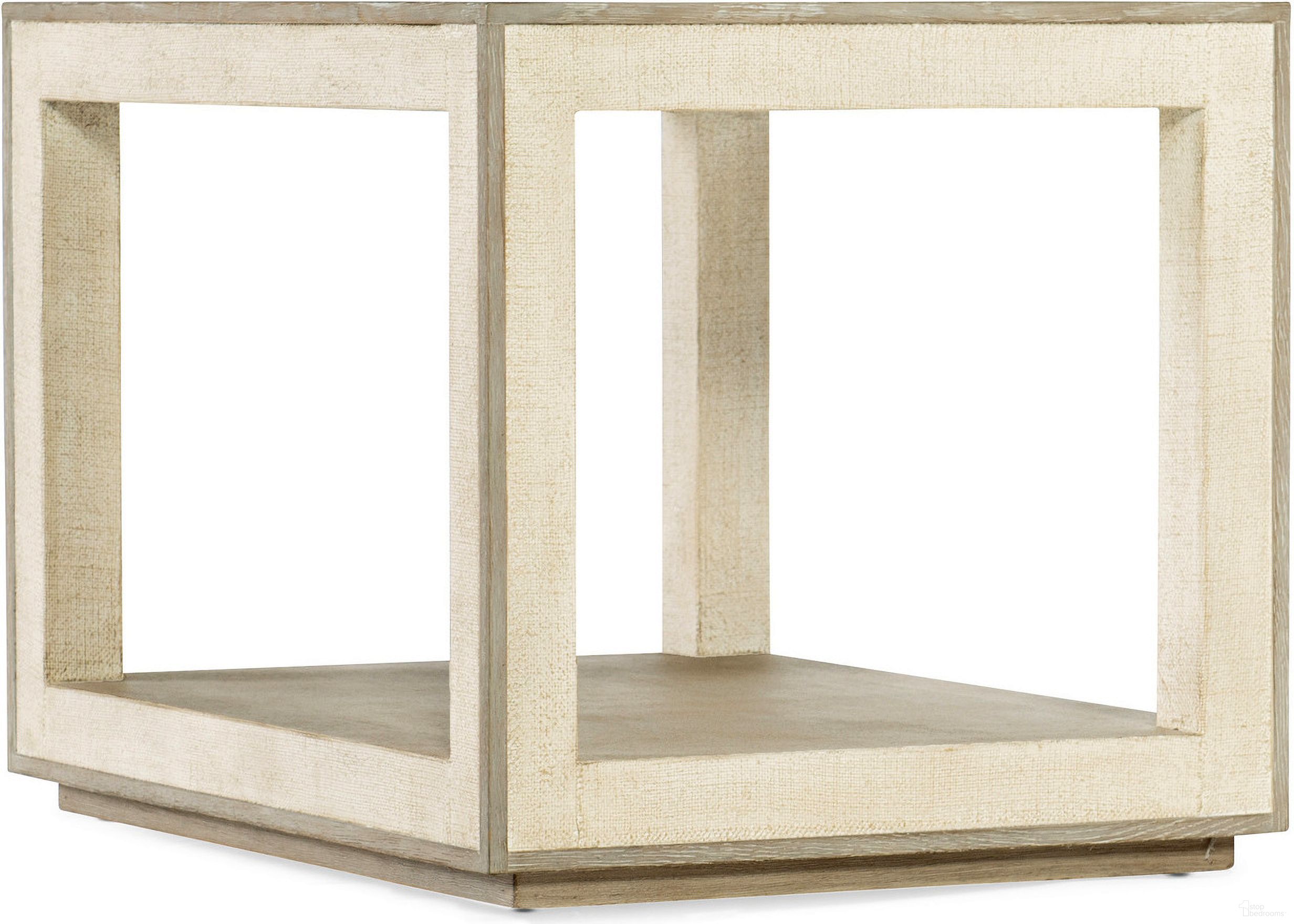 The appearance of Cascade End Table 6120-80115-80 designed by Hooker in the transitional interior design. This light wood piece of furniture was selected by 1StopBedrooms from Cascade Collection to add a touch of cosiness and style into your home. Sku: 6120-80115-80. Material: Oak Veneer.