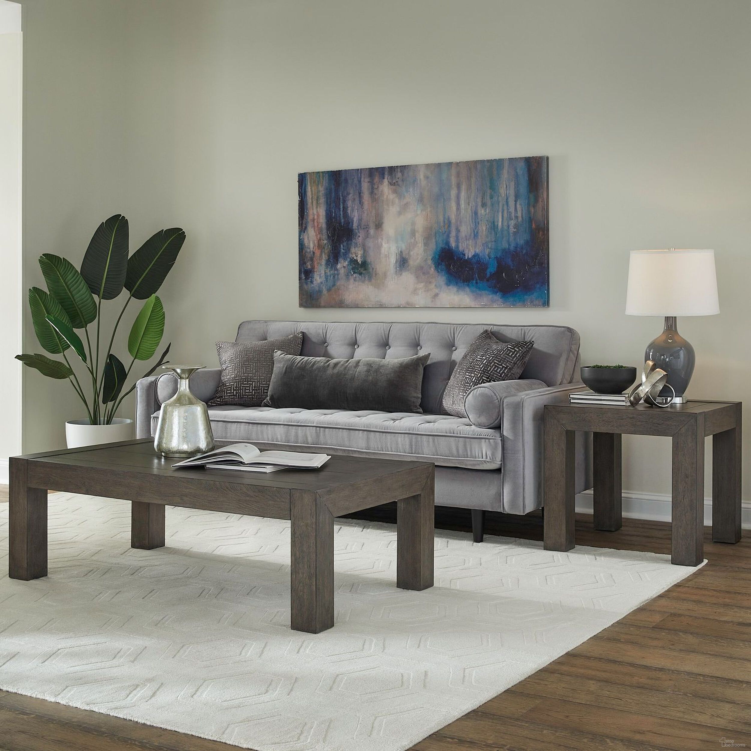 The appearance of Cascade Falls Rectangular Occasional Table Set In Espresso designed by Liberty in the modern / contemporary interior design. This espresso piece of furniture was selected by 1StopBedrooms from Cascade Falls Collection to add a touch of cosiness and style into your home. Sku: 732-OT1010;732-OT1020. Material: Oak Veneer.
