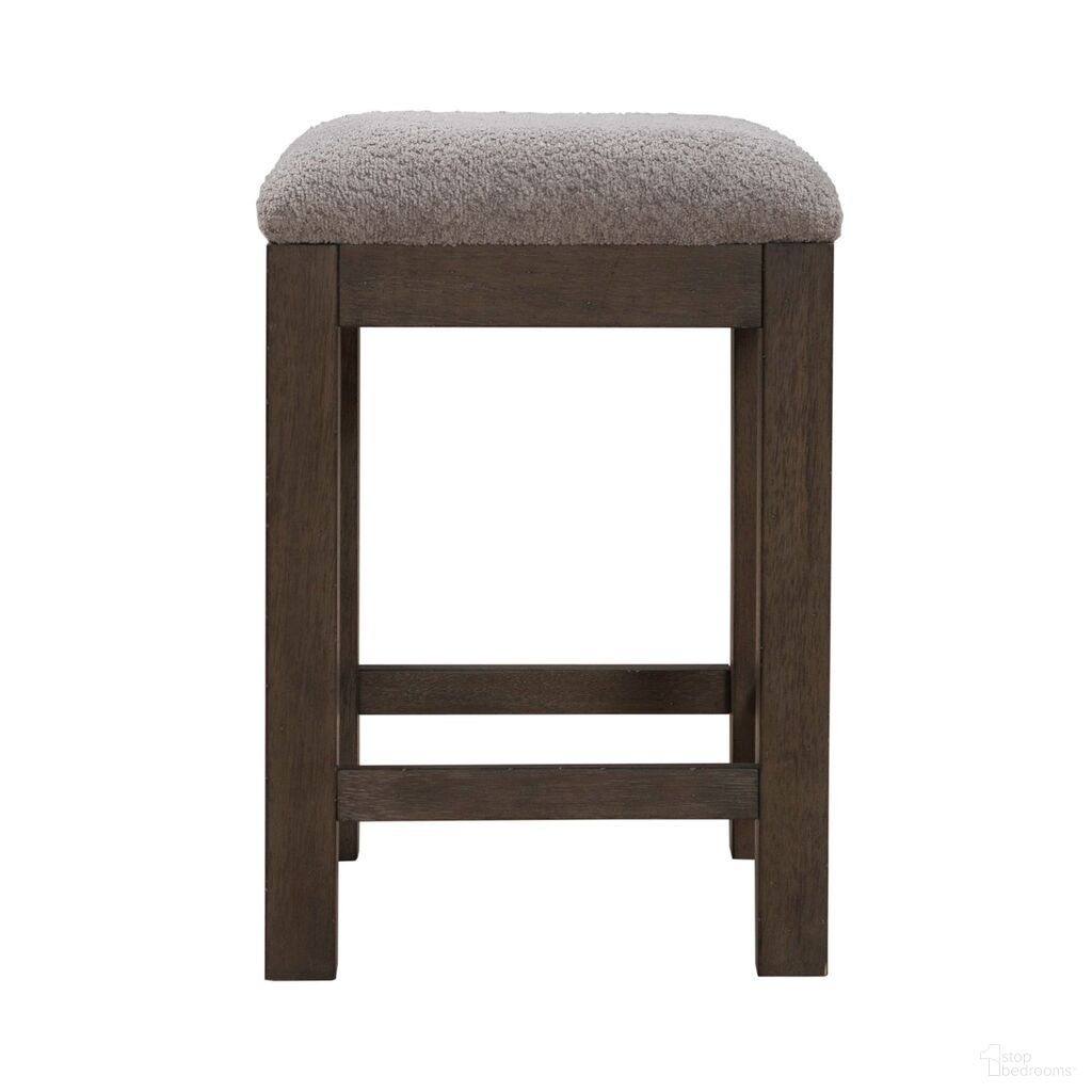 The appearance of Cascade Falls Upholstered Console Stool In Espresso designed by Liberty in the modern / contemporary interior design. This espresso piece of furniture was selected by 1StopBedrooms from Cascade Falls Collection to add a touch of cosiness and style into your home. Sku: 732-OT9001. Material: Solid Rubberwood.
