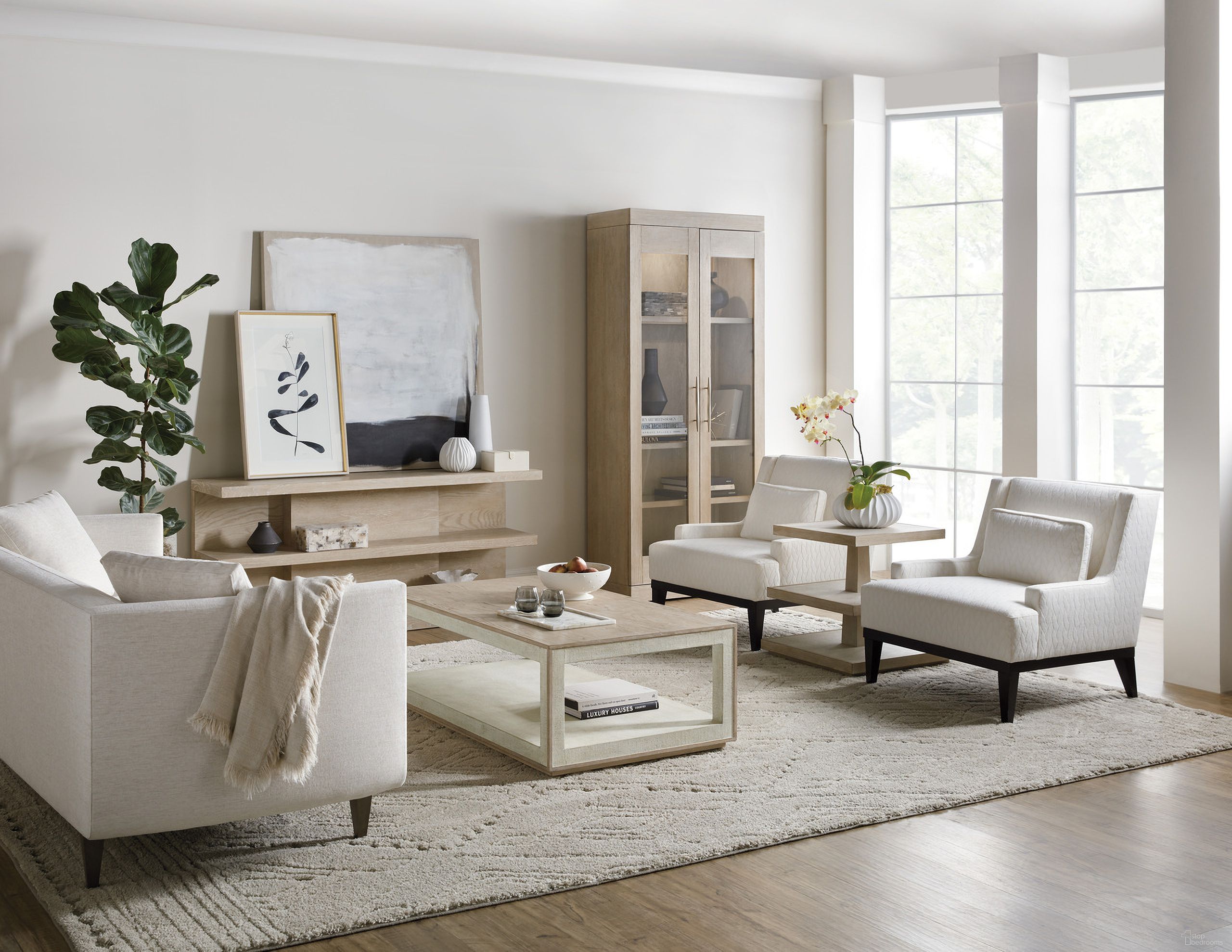 The appearance of Cascade Lacquered Burlap And Soft Taupe Rectangle Occasional Table Set designed by Hooker in the transitional interior design. This gray and white piece of furniture was selected by 1StopBedrooms from Cascade Collection to add a touch of cosiness and style into your home. Sku: 6120-80110-80;6120-80115-80. Material: Wood.