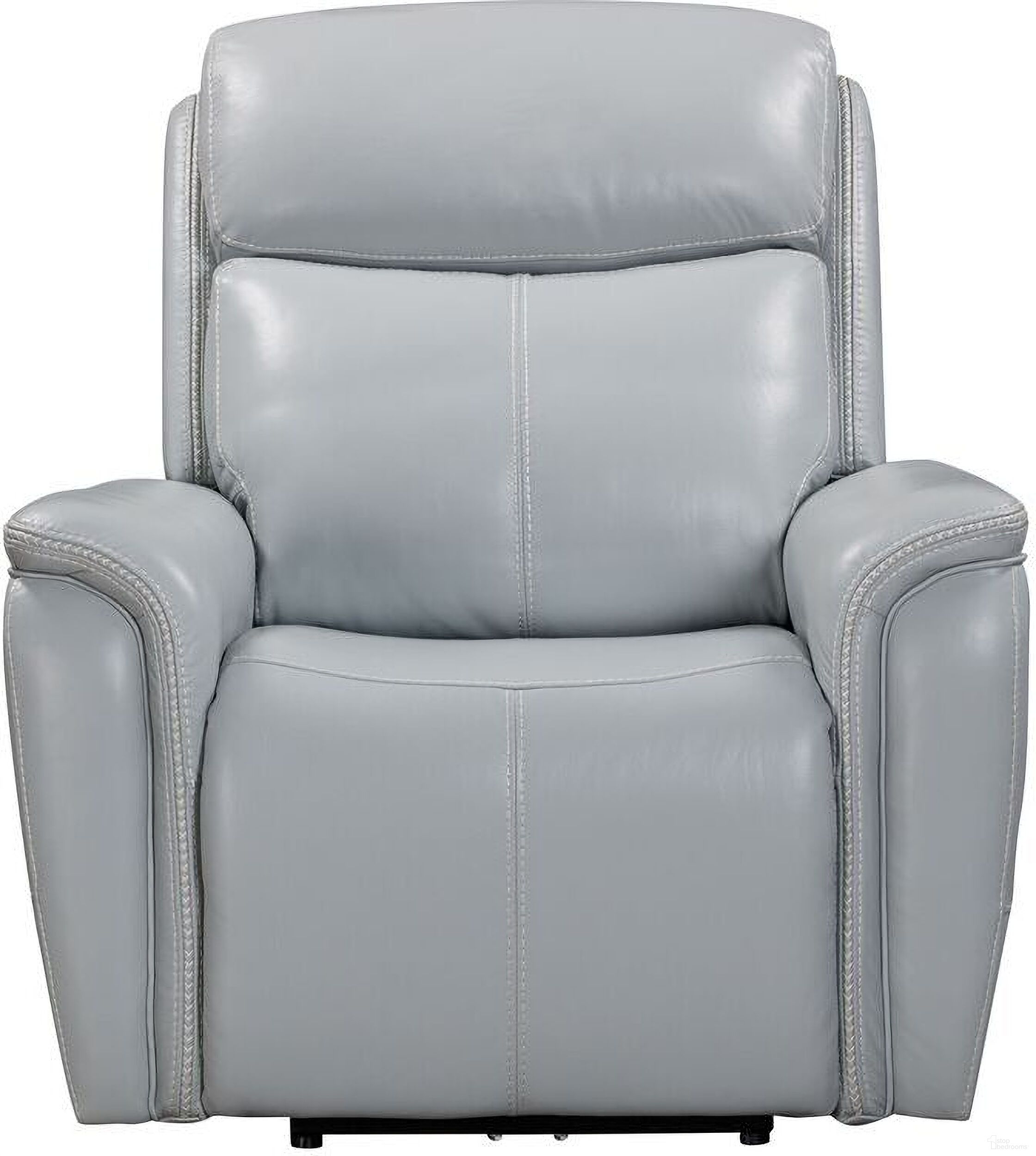 The appearance of Cascade Power Recliner Set of 2 In Seamist Grey designed by Parker House in the transitional interior design. This seamist grey piece of furniture was selected by 1StopBedrooms from Cascade Collection to add a touch of cosiness and style into your home. Sku: MCAS#812PH-SMGR;MCAS#812PH-SMGR. Material: Top Grain Leather.