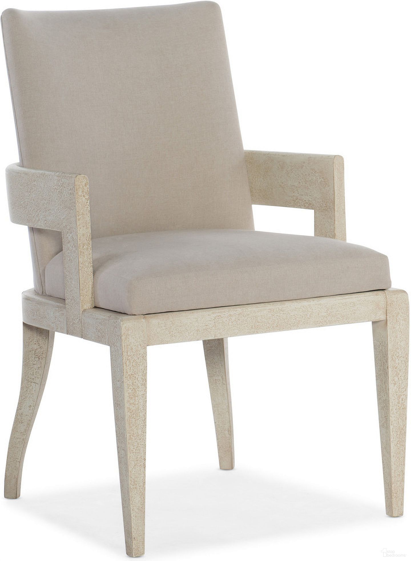 The appearance of Cascade Upholstered Arm Chair Set of 2 designed by Hooker in the transitional interior design. This beige piece of furniture was selected by 1StopBedrooms from Cascade Collection to add a touch of cosiness and style into your home. Sku: 6120-75400-80. Material: Fabric. Chair Type: Arm Chair.