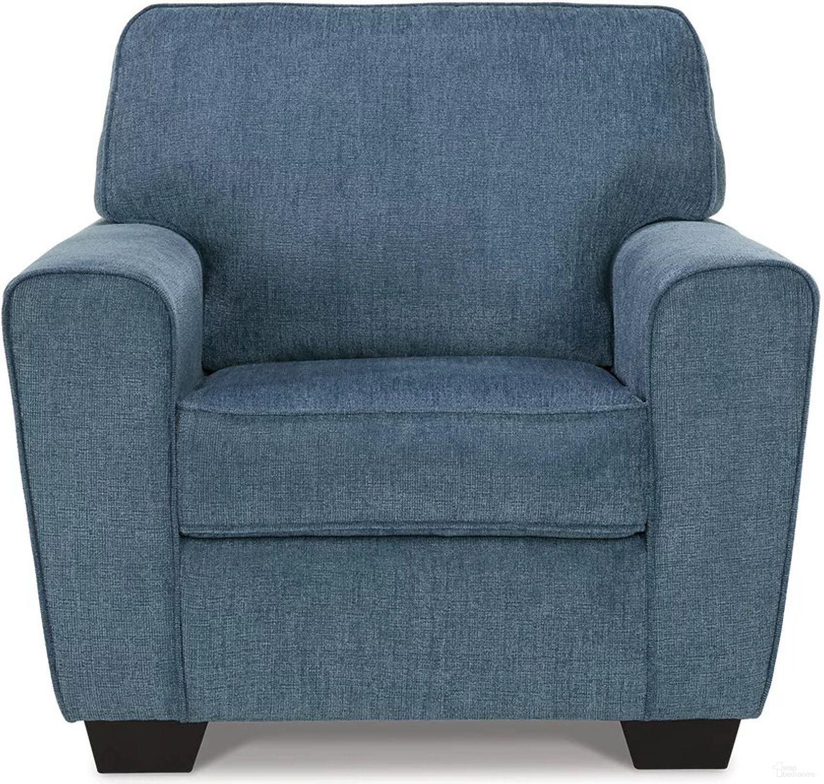 The appearance of Cashton Chair In Blue designed by Signature Design by Ashley in the modern / contemporary interior design. This blue piece of furniture was selected by 1StopBedrooms from Cashton Collection to add a touch of cosiness and style into your home. Sku: 4060520. Material: Polyester.