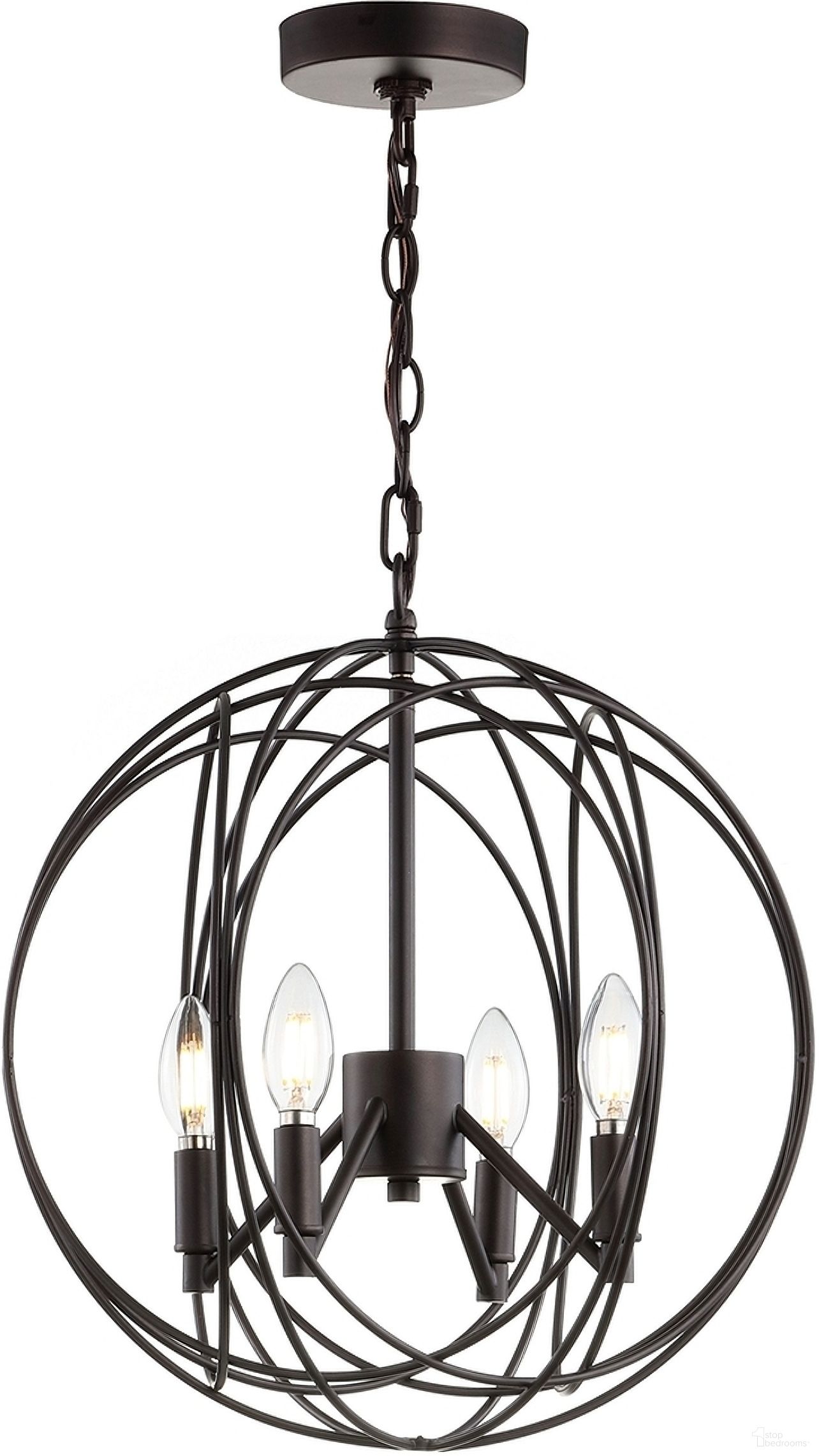 The appearance of Cason Dark Gray Pendant designed by Safavieh in the modern / contemporary interior design. This dark grey piece of furniture  was selected by 1StopBedrooms from Safavieh PND Collection to add a touch of cosiness and style into your home. Sku: PND4055A. Material: Iron.