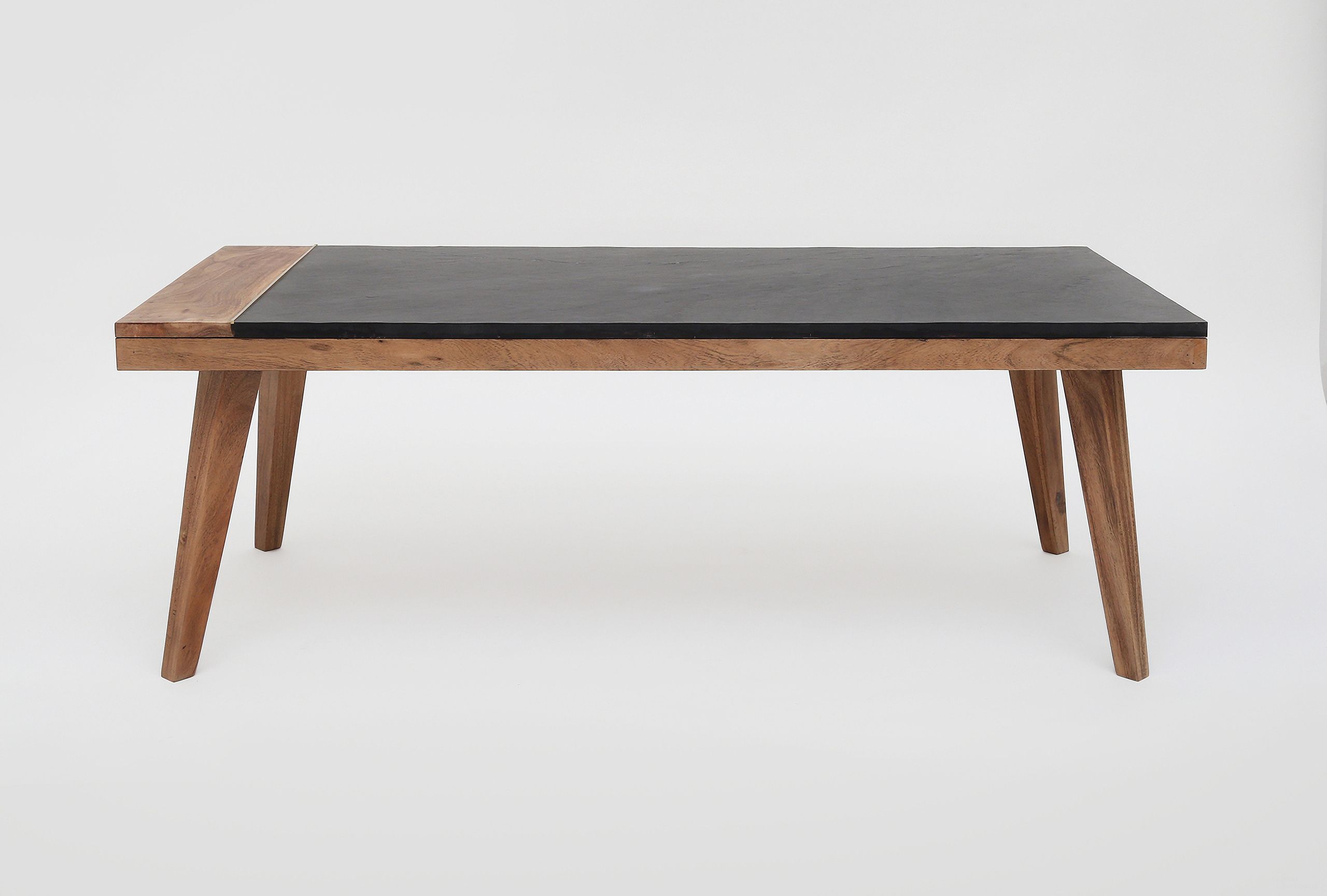The appearance of Caspian Cocktail Table In Brown designed by Steve Silver in the transitional interior design. This brown piece of furniture  was selected by 1StopBedrooms from Caspian Collection to add a touch of cosiness and style into your home. Sku: CP100C. Material: MDF.