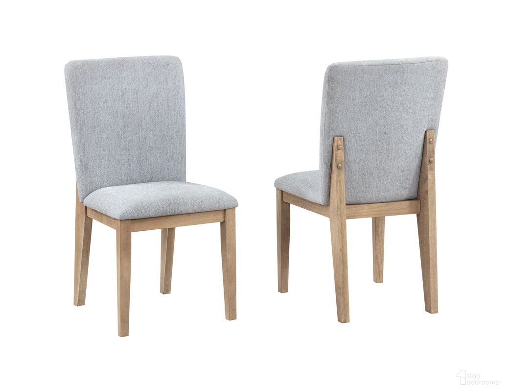 The appearance of Caspian 19 Inch Dining Chair Set of 2 In Gray Linen and Oak designed by Lilola Home in the modern / contemporary interior design. This oak and gray piece of furniture was selected by 1StopBedrooms from Caspian Collection to add a touch of cosiness and style into your home. Sku: 30030-C. Material: Wood. Chair Type: Side Chair.