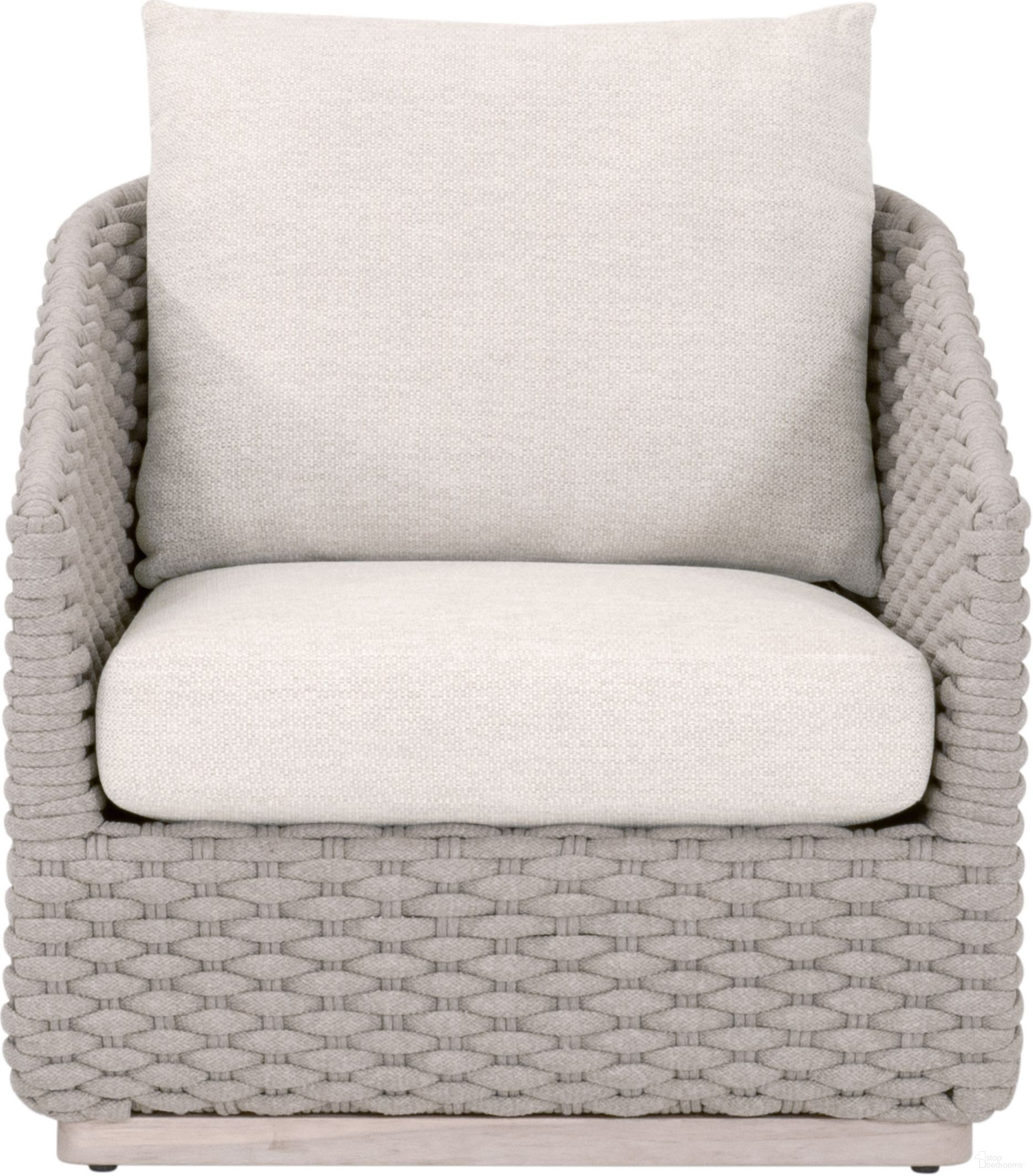 The appearance of Caspian Outdoor Sofa Chair In Taupe and Washed Ever Teak designed by Essentials For Living in the transitional interior design. This taupe/washed ever teak piece of furniture was selected by 1StopBedrooms from Woven Collection to add a touch of cosiness and style into your home. Sku: 6863-1.TAU/ECR/W-ET. Material: Teak Wood.
