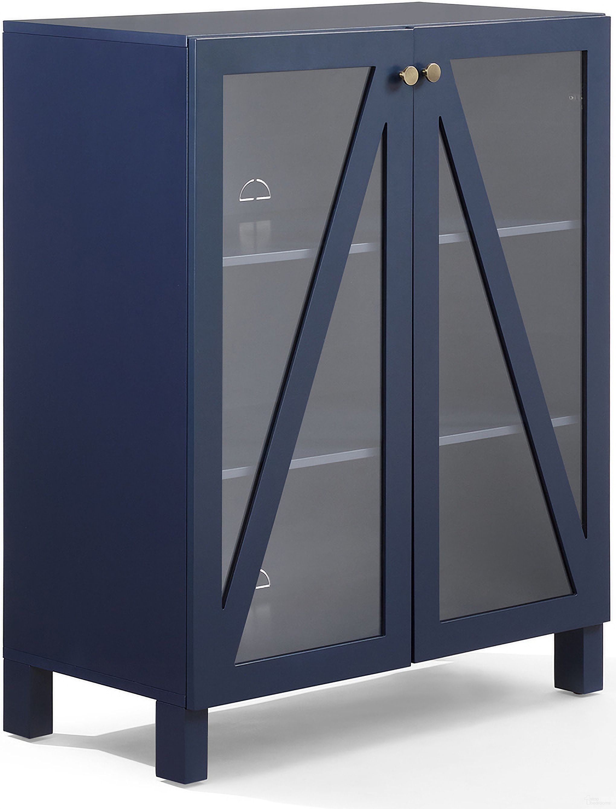 Cassai Stackable Kitchen Storage Pantry In Navy