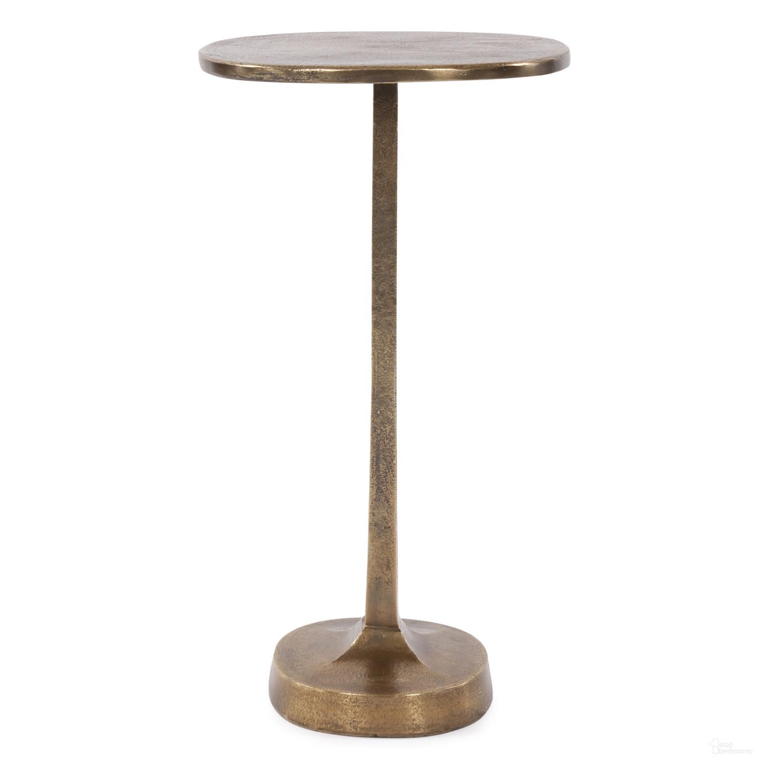 The appearance of Cast Aluminum Martini Table In Brass designed by Howard Elliott in the modern / contemporary interior design. This brass piece of furniture  was selected by 1StopBedrooms from  to add a touch of cosiness and style into your home. Sku: 23042. Material: Aluminum.