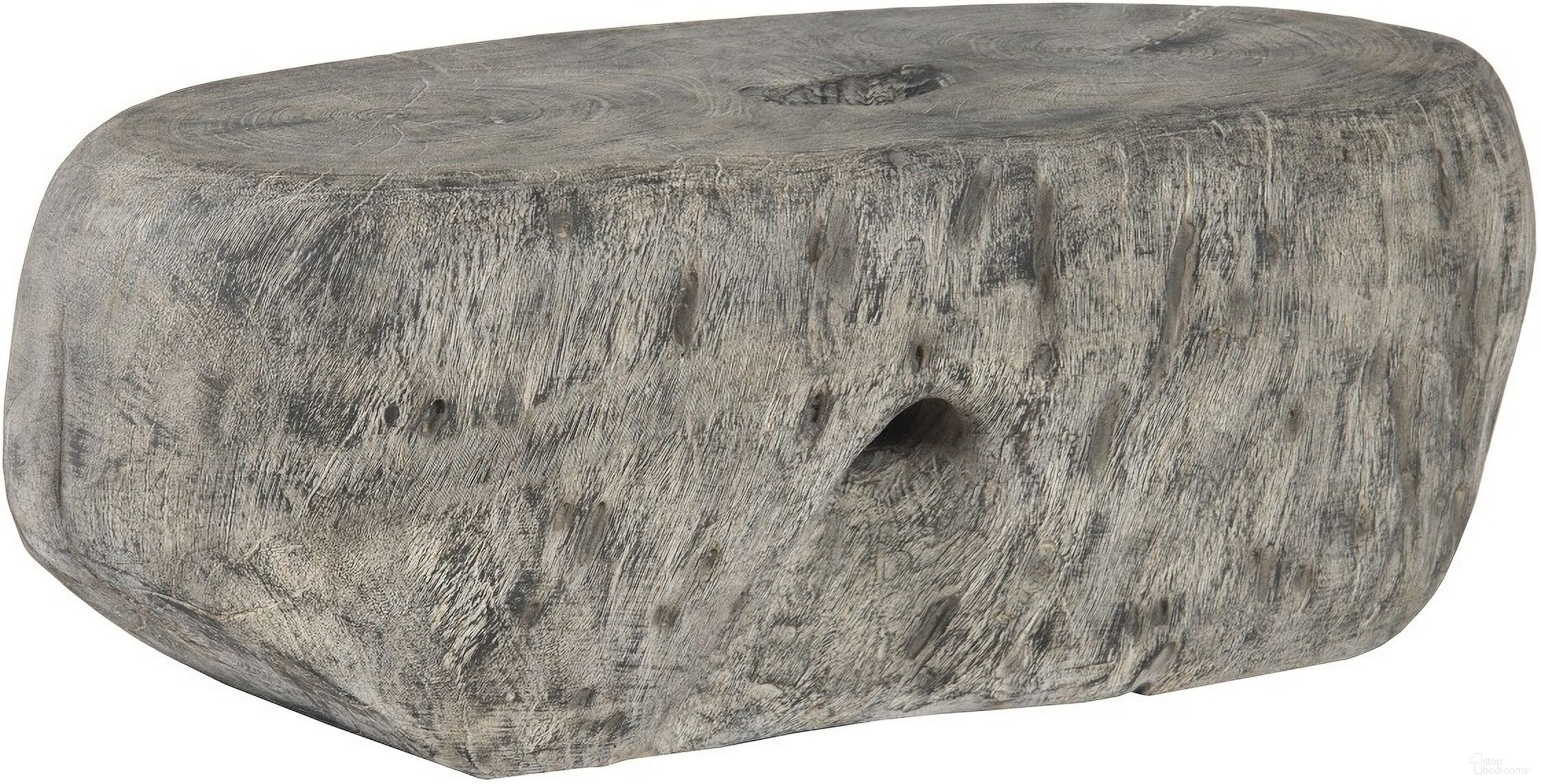 Cast Organic River Stone Coffee Table - Thumbnail 4