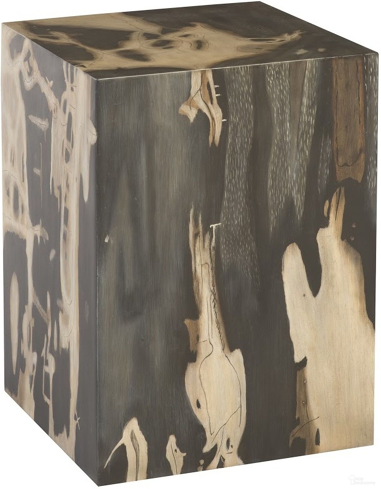 The appearance of Cast Petrified Wood Stool In Grey designed by Phillips Collection in the modern / contemporary interior design. This grey piece of furniture was selected by 1StopBedrooms from Cast Naturals Collection to add a touch of cosiness and style into your home. Sku: PH94497. Material: Resin.