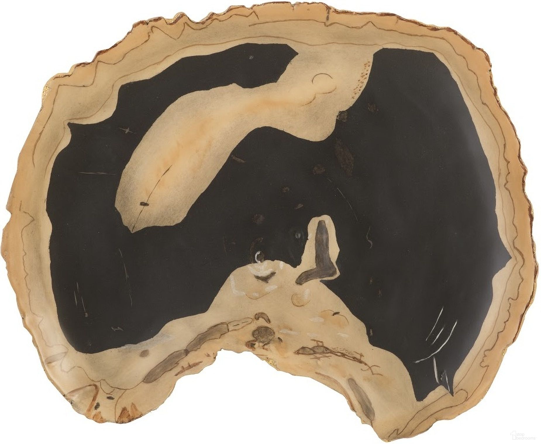 The appearance of Cast Petrified Wood Wall Tile PH92564 designed by Phillips Collection in the modern / contemporary interior design. This black piece of furniture was selected by 1StopBedrooms from Cast Naturals Collection to add a touch of cosiness and style into your home. Sku: PH92564. Material: Resin.