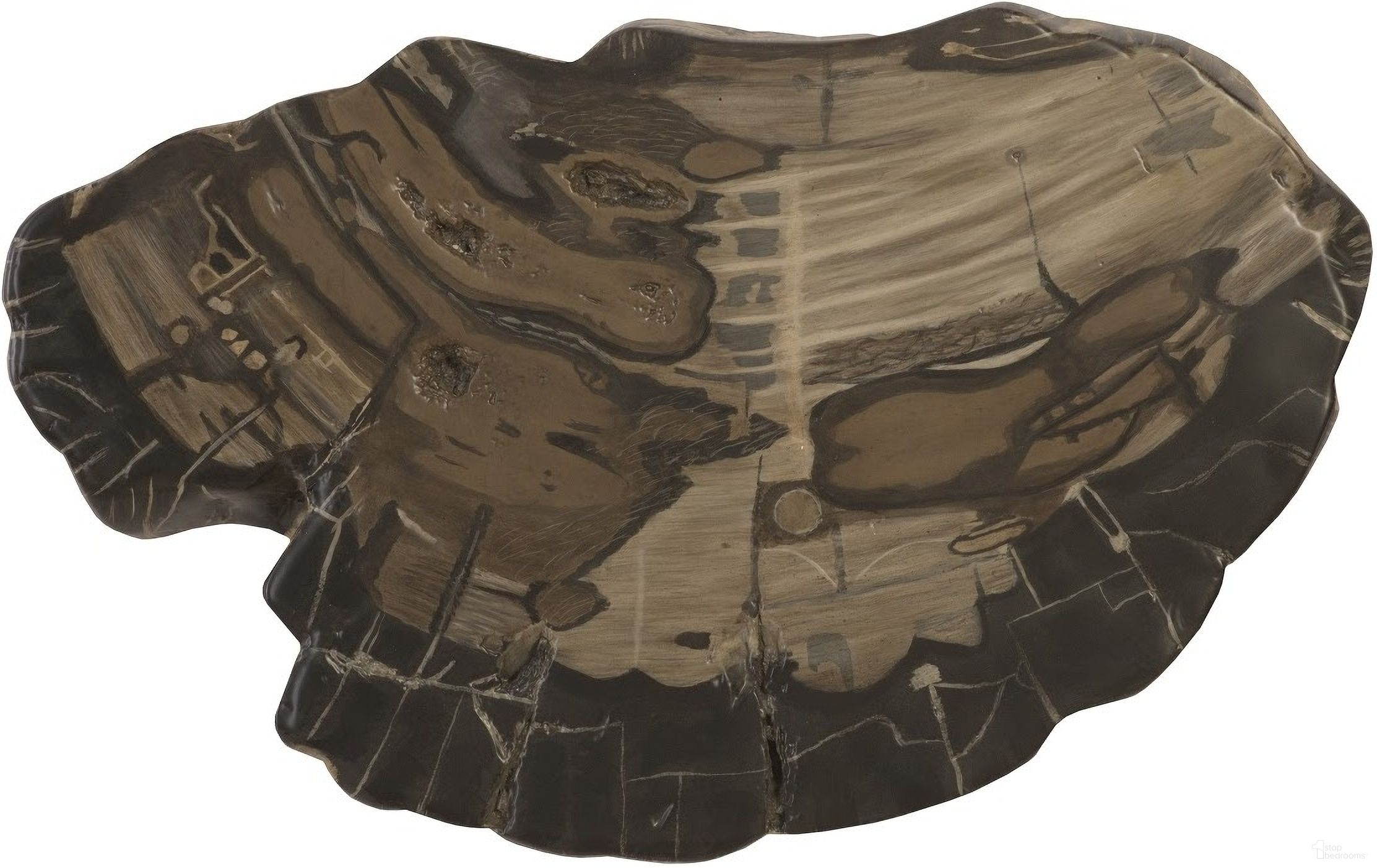 The appearance of Cast Petrified Wood Wall Tile PH94505 designed by Phillips Collection in the modern / contemporary interior design. This brown piece of furniture was selected by 1StopBedrooms from Cast Naturals Collection to add a touch of cosiness and style into your home. Sku: PH94505. Material: Resin.