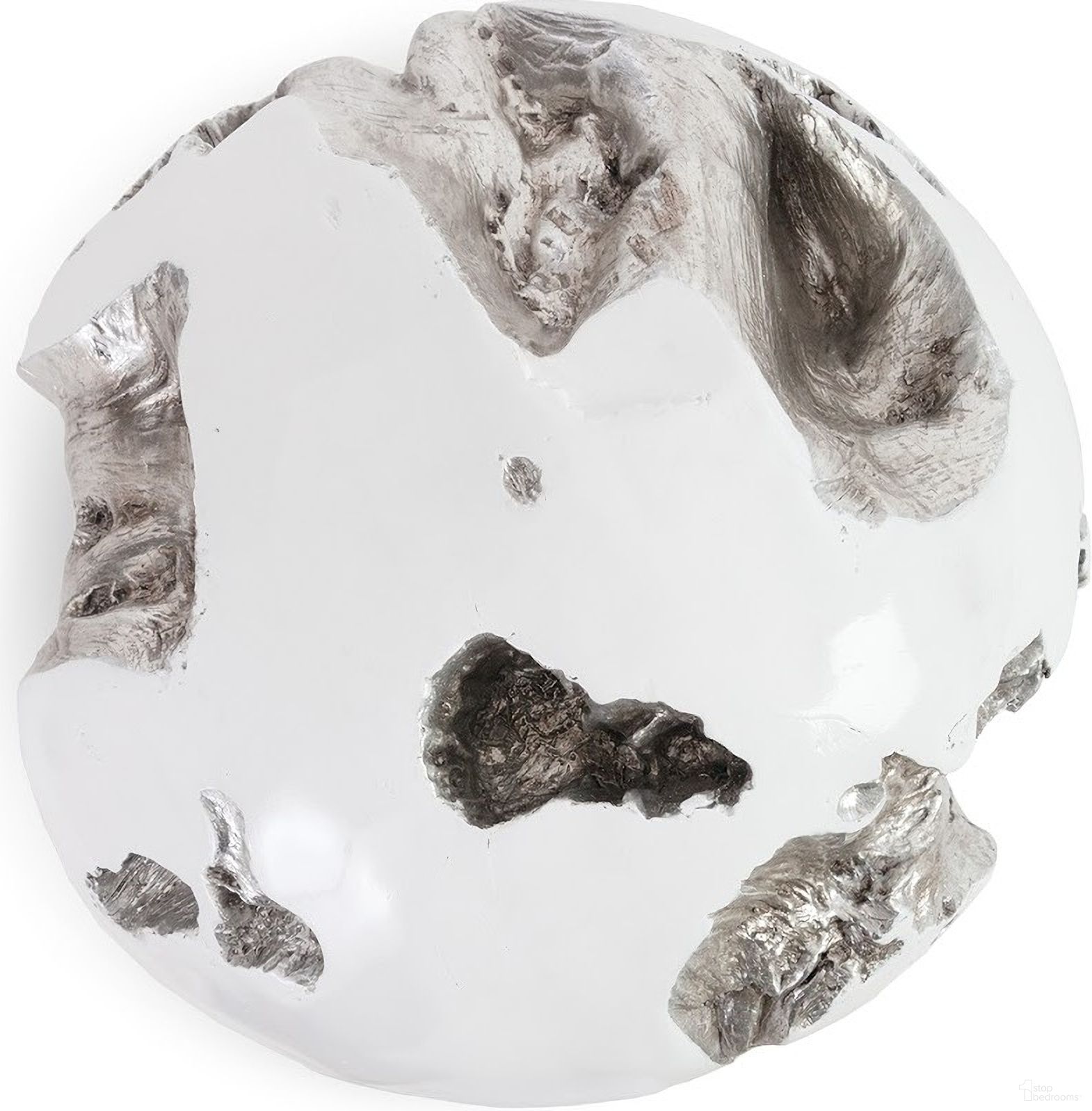 The appearance of Cast Root Wall Ball PH67518 designed by Phillips Collection in the modern / contemporary interior design. This silver piece of furniture  was selected by 1StopBedrooms from Cast Naturals Collection to add a touch of cosiness and style into your home. Sku: PH67518. Material: Resin.