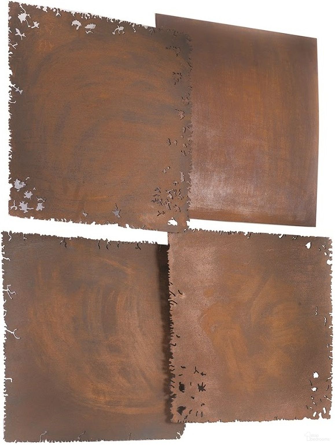 The appearance of Cast Square Oil Drum Wall Tiles designed by Phillips Collection in the modern / contemporary interior design. This brown piece of furniture was selected by 1StopBedrooms from Cast Naturals Collection to add a touch of cosiness and style into your home. Sku: PH59609. Material: Resin.