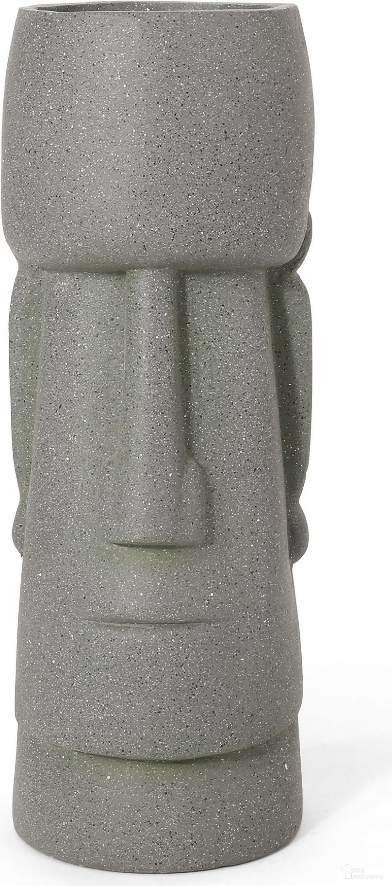 The appearance of Cast Stone Flower Planter with Charismatic Aesthetics In Stone Grey designed by Noble House in the modern / contemporary interior design. This stone grey piece of furniture was selected by 1StopBedrooms from to add a touch of cosiness and style into your home. Sku: 70875.00STNGRY. Material: Magnesium Oxide.