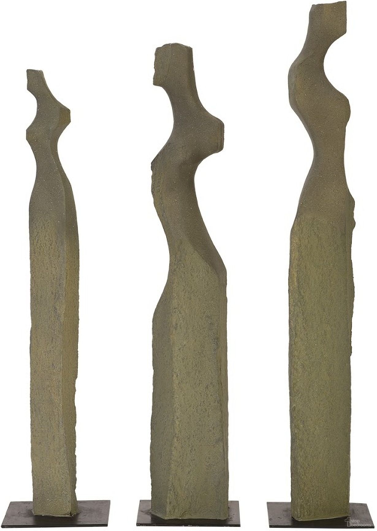 The appearance of Cast Women Sculptures designed by Phillips Collection in the rustic / southwestern interior design. This grey piece of furniture was selected by 1StopBedrooms from Cast Naturals Collection to add a touch of cosiness and style into your home. Sku: PH75397. Material: Resin.