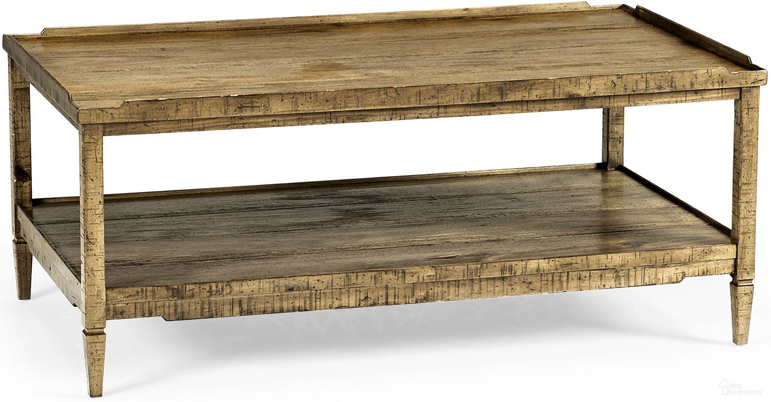 Casual Accents Cocktail Table In Medium Driftwood