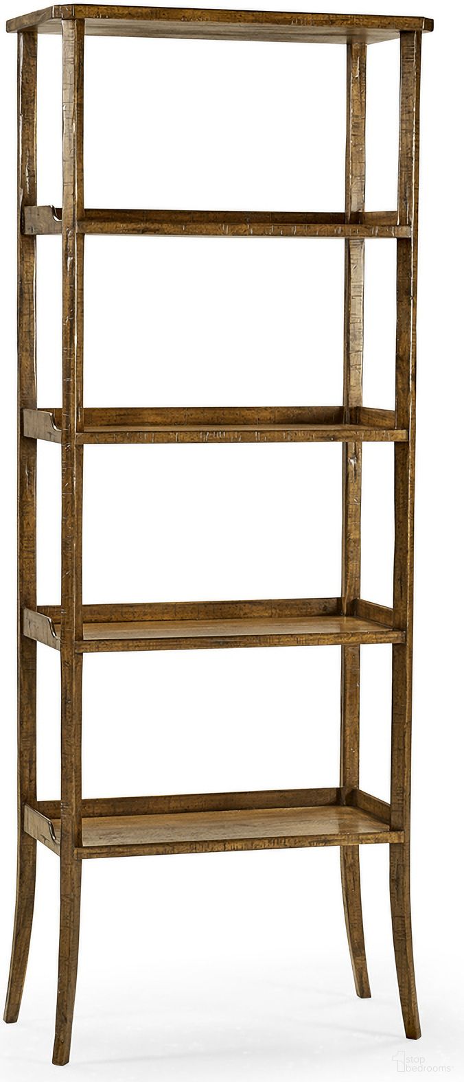 The appearance of Casual Accents Country Etagere In Walnut designed by Jonathan Charles in the transitional interior design. This walnut piece of furniture  was selected by 1StopBedrooms from Casual Collection to add a touch of cosiness and style into your home. Sku: 491100-CFW. Material: Wood.