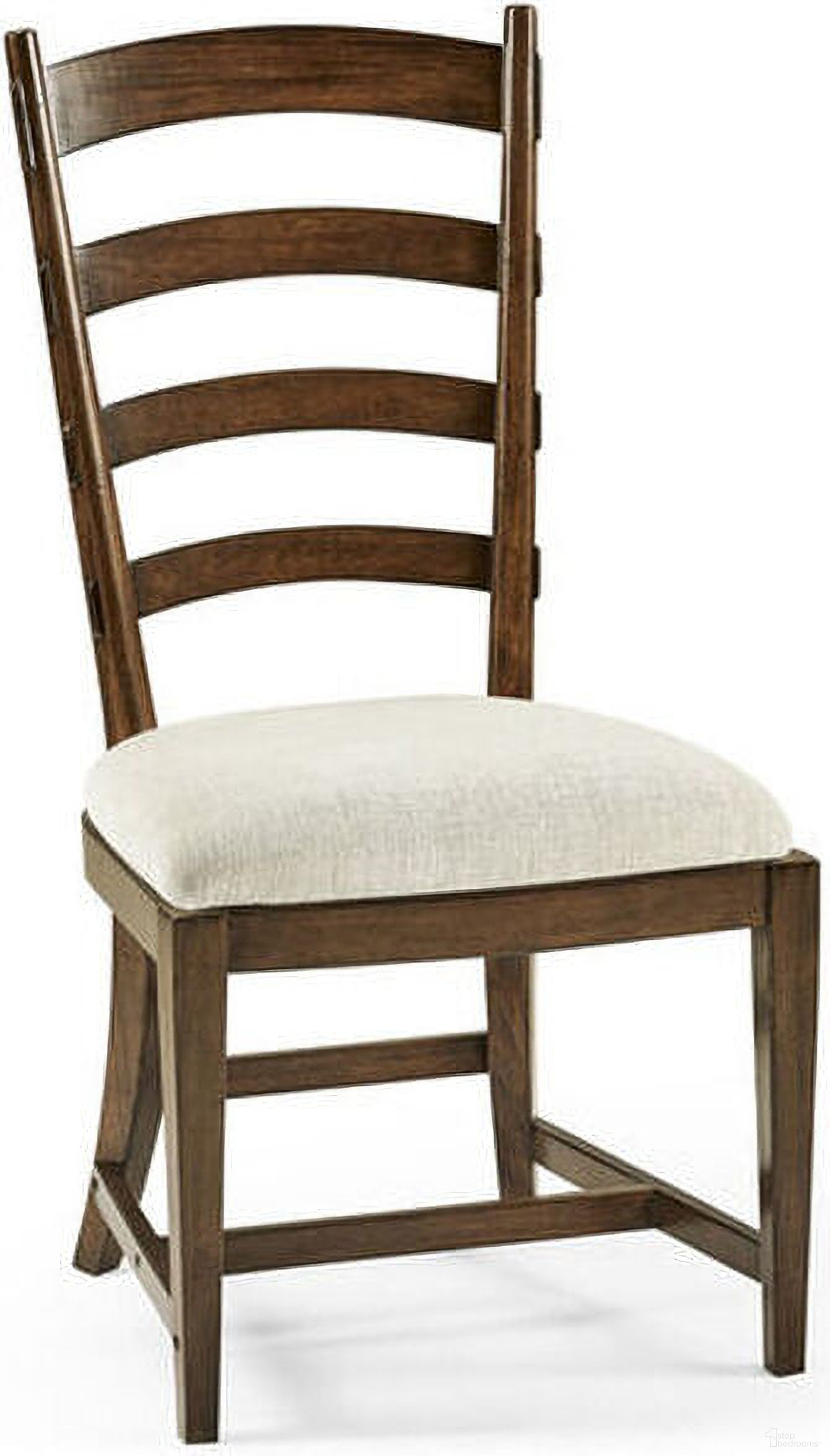 The appearance of Casual Accents Shambala Dining Chair In Walnut designed by Jonathan Charles in the transitional interior design. This walnut piece of furniture  was selected by 1StopBedrooms from Casual Collection to add a touch of cosiness and style into your home. Sku: 494774-SC-WAL-F400. Material: Fabric. Chair Type: Side Chair.