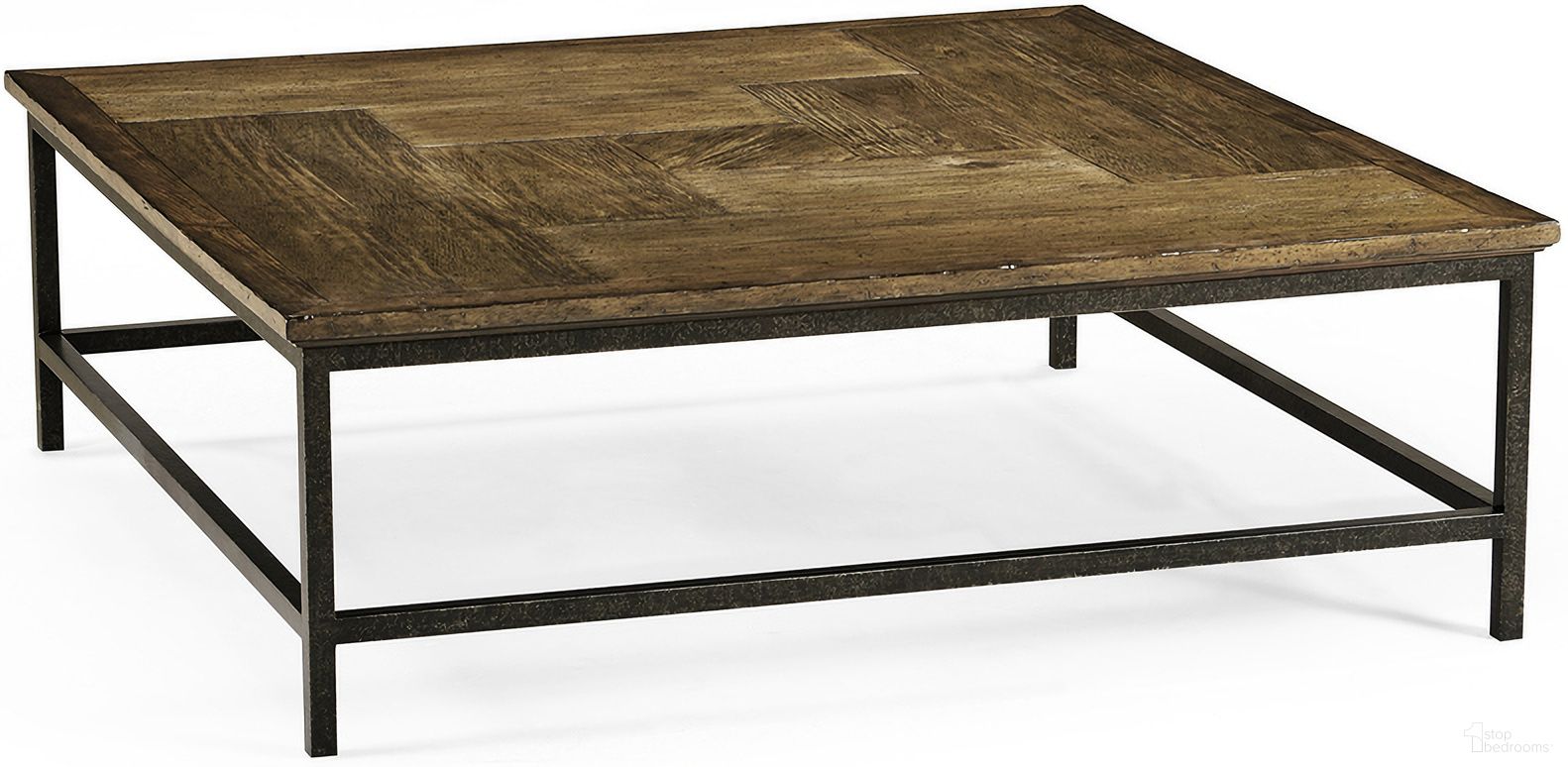 The appearance of Casual Accents Square Coffee Table In Medium Driftwood designed by Jonathan Charles in the transitional interior design. This driftwood piece of furniture was selected by 1StopBedrooms from Casual Collection to add a touch of cosiness and style into your home. Sku: 491014-DTM. Material: Wood.