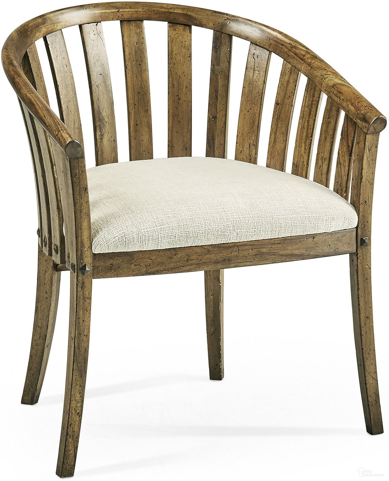 The appearance of Casual Accents Tub Arm Chair In Medium Driftwood designed by Jonathan Charles in the transitional interior design. This driftwood piece of furniture was selected by 1StopBedrooms from Casual Collection to add a touch of cosiness and style into your home. Sku: 491047-AC-DTM-F400. Material: Fabric. Chair Type: Arm Chair.