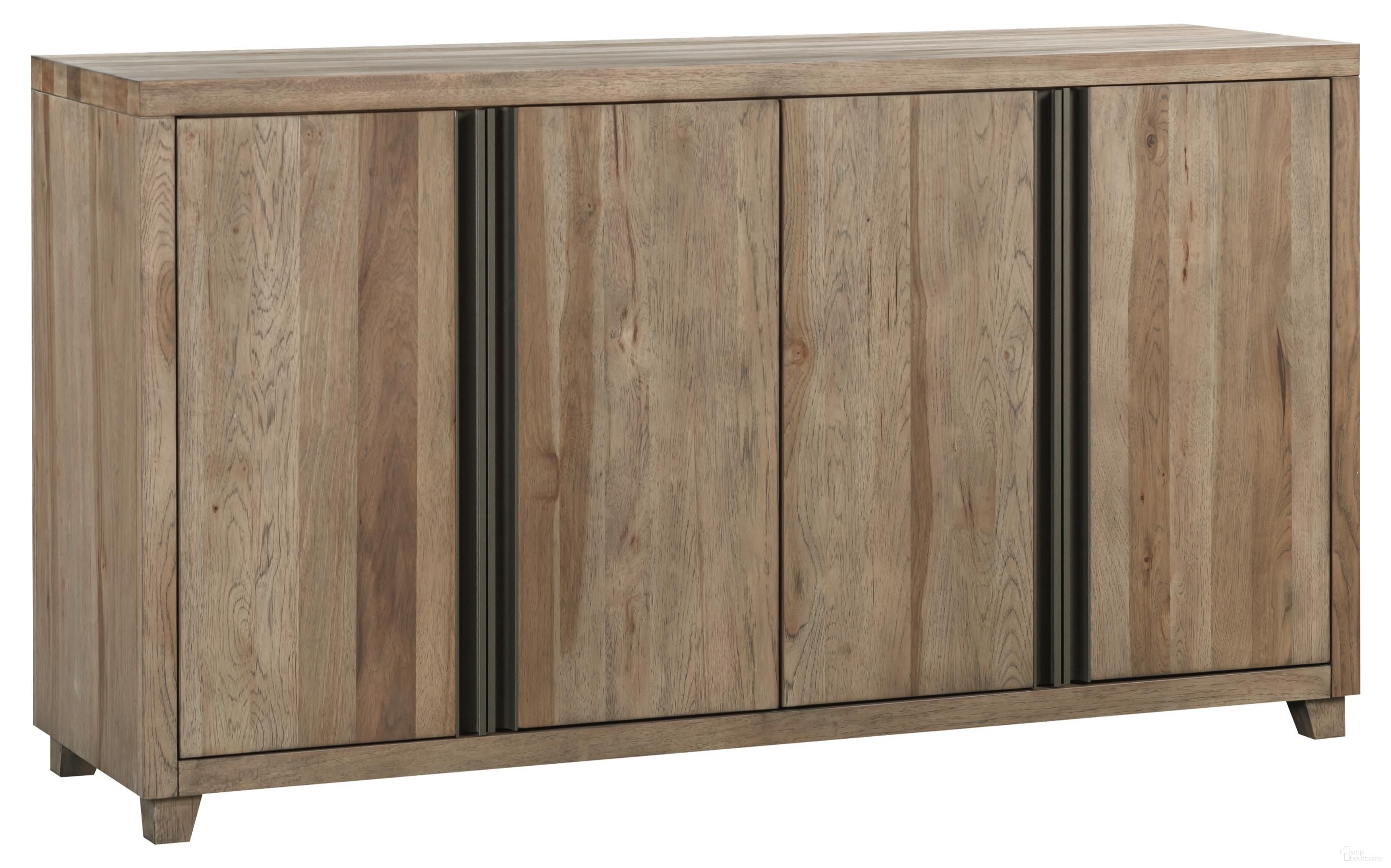 The appearance of Casual Loft Server In Roasted Hazelnut designed by A-America in the modern / contemporary interior design. This roasted hazelnut piece of furniture  was selected by 1StopBedrooms from Casual Loft Collection to add a touch of cosiness and style into your home. Sku: CAURH9010. Material: Hickory.