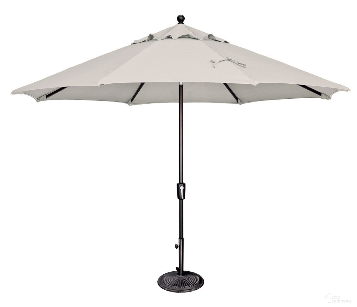 The appearance of Catalina 11' Octagon Push Button Tilt Umbrella In Natural and Black designed by Simplyshade in the traditional interior design. This natural/black piece of furniture was selected by 1StopBedrooms from Catalina Collection to add a touch of cosiness and style into your home. Sku: SSUM92-11-09/5404. Material: Acrylic.