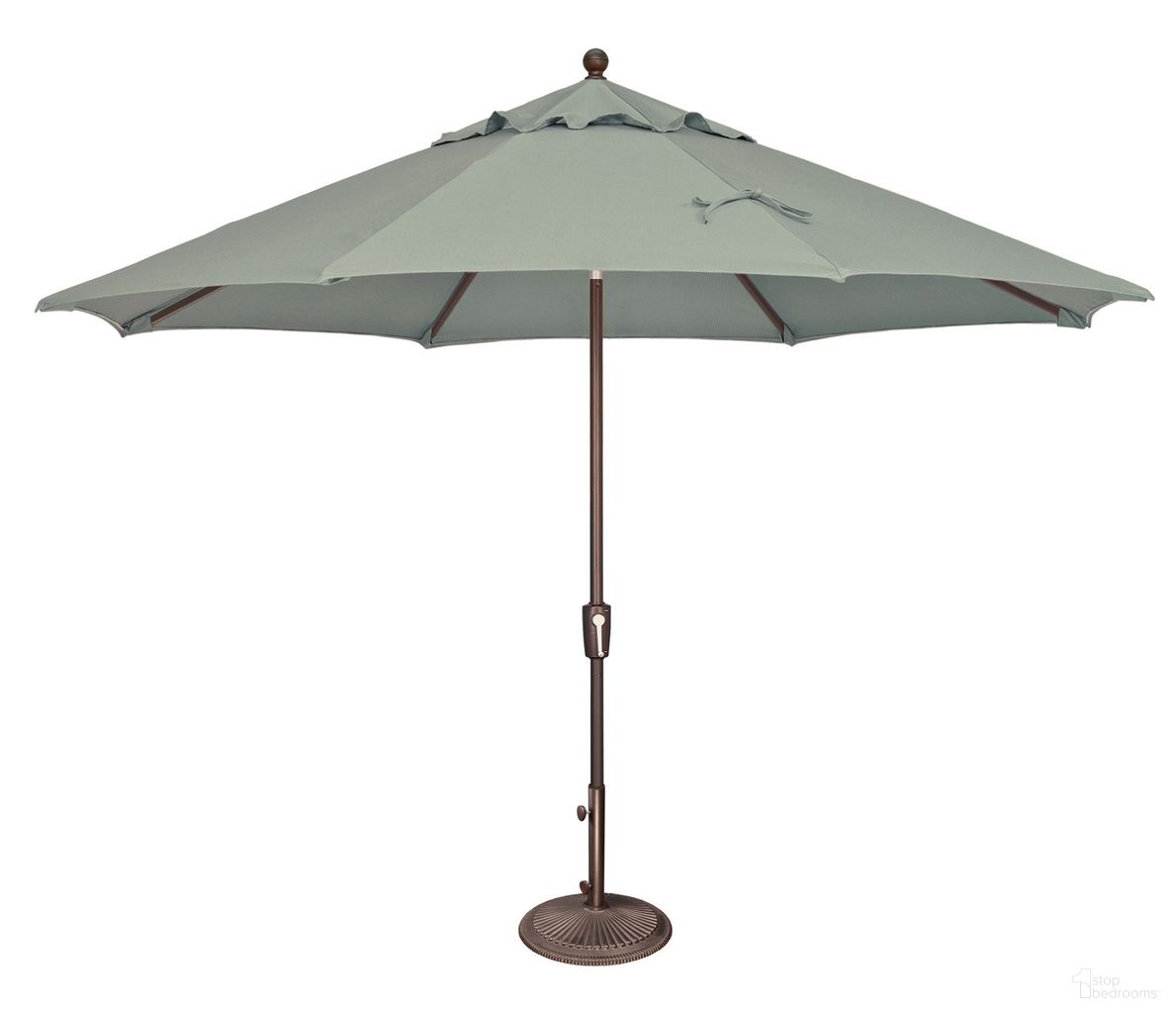 The appearance of Catalina 11' Octagon Push Button Tilt Umbrella In Spa designed by Simplyshade in the traditional interior design. This spa piece of furniture  was selected by 1StopBedrooms from Catalina Collection to add a touch of cosiness and style into your home. Sku: SSUM92-11-00/5413. Material: Acrylic.