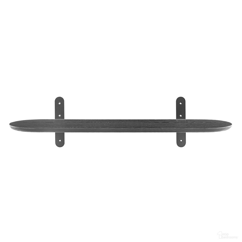 The appearance of Catalina 35 Inch Floating Shelf In Black designed by Euro Style in the modern / contemporary interior design. This black piece of furniture was selected by 1StopBedrooms from Catalina Collection to add a touch of cosiness and style into your home. Sku: 90952-BLK. Material: MDF.