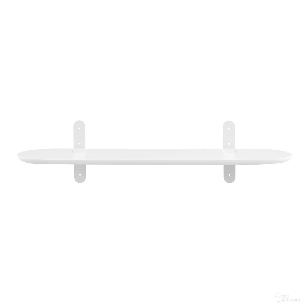 The appearance of Catalina 35 Inch Floating Shelf In Matte White designed by Euro Style in the modern / contemporary interior design. This matte white piece of furniture was selected by 1StopBedrooms from Catalina Collection to add a touch of cosiness and style into your home. Sku: 90952-WHT. Material: MDF.