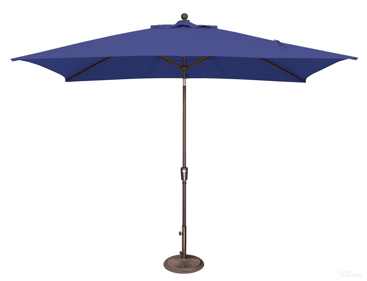 The appearance of Catalina 6.6' x 10' Rectangle Push Button Tilt Umbrella In Sky Blue and Bronze designed by Simplyshade in the traditional interior design. This blue sky/bronze piece of furniture was selected by 1StopBedrooms from Catalina Collection to add a touch of cosiness and style into your home. Sku: SSUM92-6X10RT-00/2406. Material: Olefin.