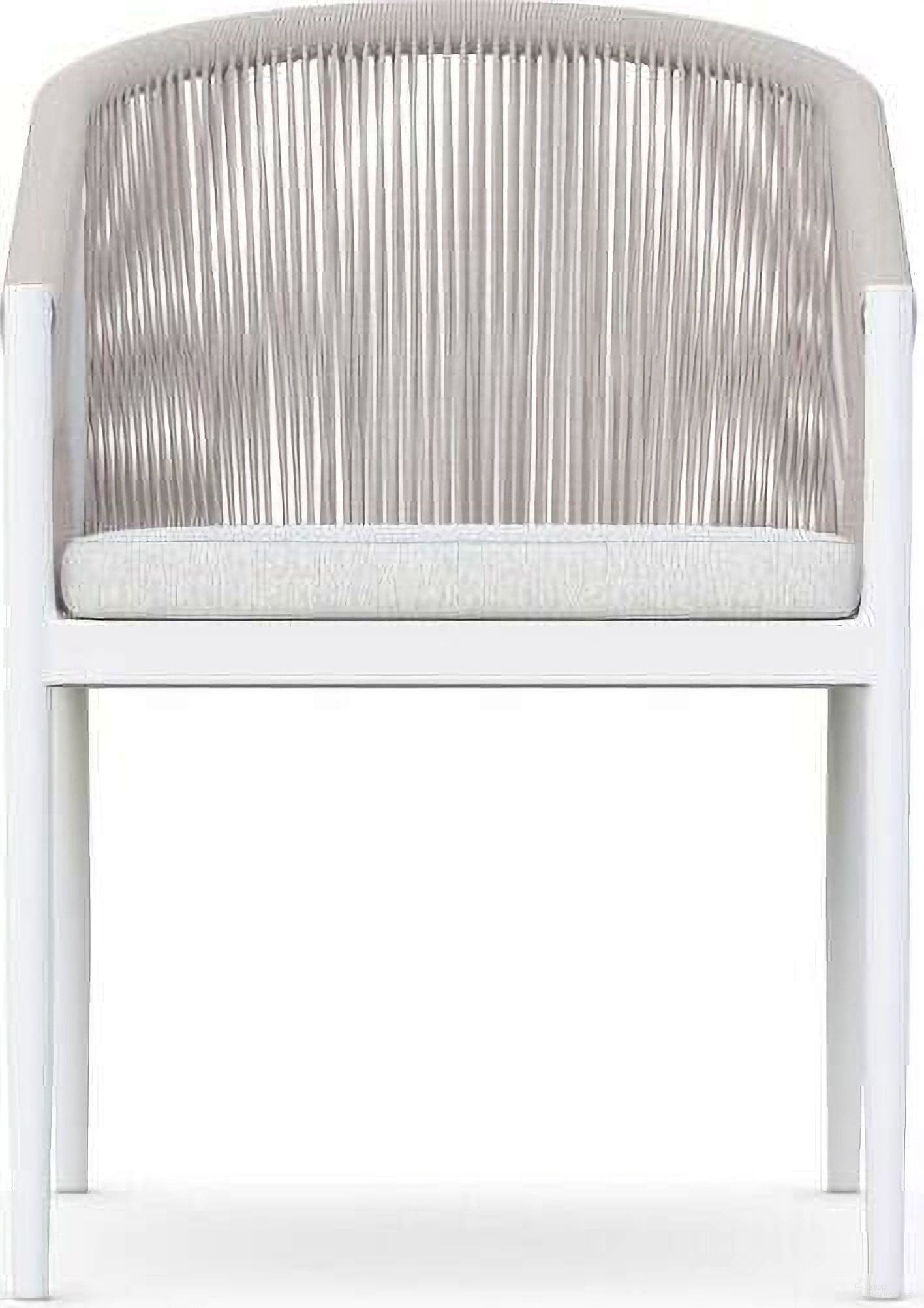 The appearance of Catalina Dining Chair with Cushion In Polar and Matte White designed by Azzurro Living in the coastal interior design. This polar/matte white piece of furniture was selected by 1StopBedrooms from Catalina Collection to add a touch of cosiness and style into your home. Sku: CAT-R03D-CU. Material: Aluminum.