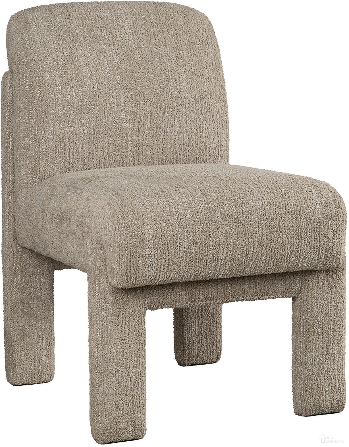 The appearance of Catalina Fully Upholstered Polyester Fabric Modern Design Dining Chair In Beige designed by Salted Oak in the modern / contemporary interior design. This beige piece of furniture was selected by 1StopBedrooms from Catalina Collection to add a touch of cosiness and style into your home. Sku: STO1202-CYC. Material: Polyester. Chair Type: Side Chair.