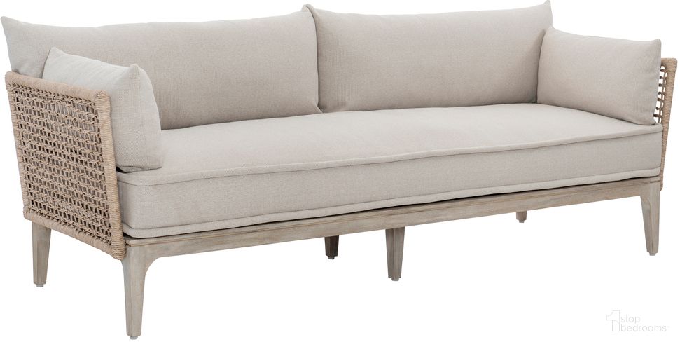 The appearance of Catalonia Outdoor Sofa designed by Bernhardt in the modern / contemporary interior design. This hazelnut woven piece of furniture was selected by 1StopBedrooms from Catalonia Collection to add a touch of cosiness and style into your home. Sku: O1507A. Material: Wood. Upholstery Material: Woven Fabric.