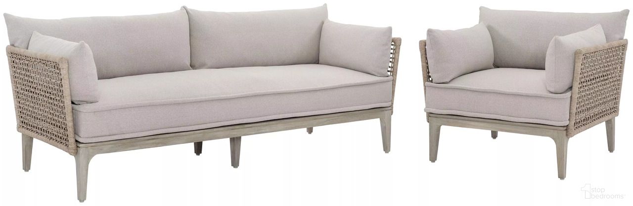 The appearance of Catalonia Performance Fabric Outdoor Conversation Set In Hazelnut Woven designed by Bernhardt in the modern / contemporary interior design. This hazelnut woven piece of furniture was selected by 1StopBedrooms from Catalonia Collection to add a touch of cosiness and style into your home. Sku: O1507A;O1502A. Material: Wood.