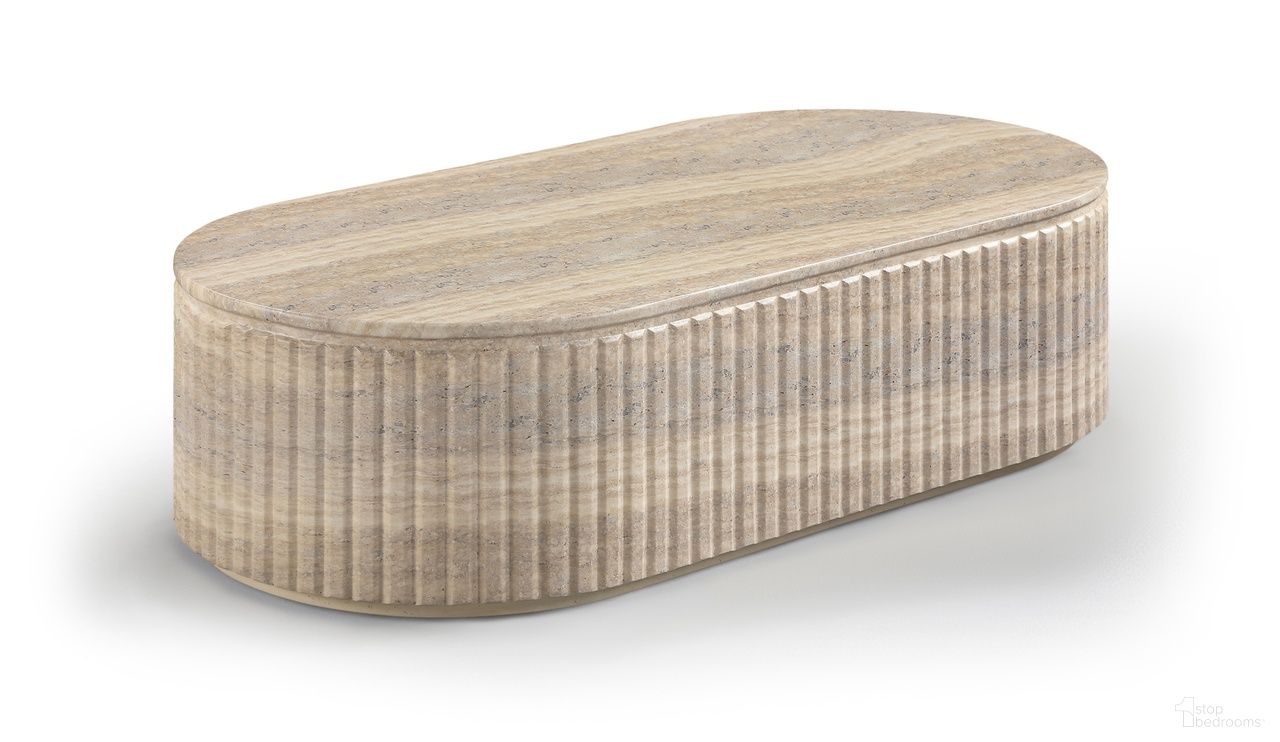 The appearance of Catania Concrete Indoor and Outdoor Coffee Table In Travertine designed by Meridian in the modern / contemporary interior design. This travertine piece of furniture  was selected by 1StopBedrooms from Catania Collection to add a touch of cosiness and style into your home. Sku: 874Travertine-CT. Material: Concrete.