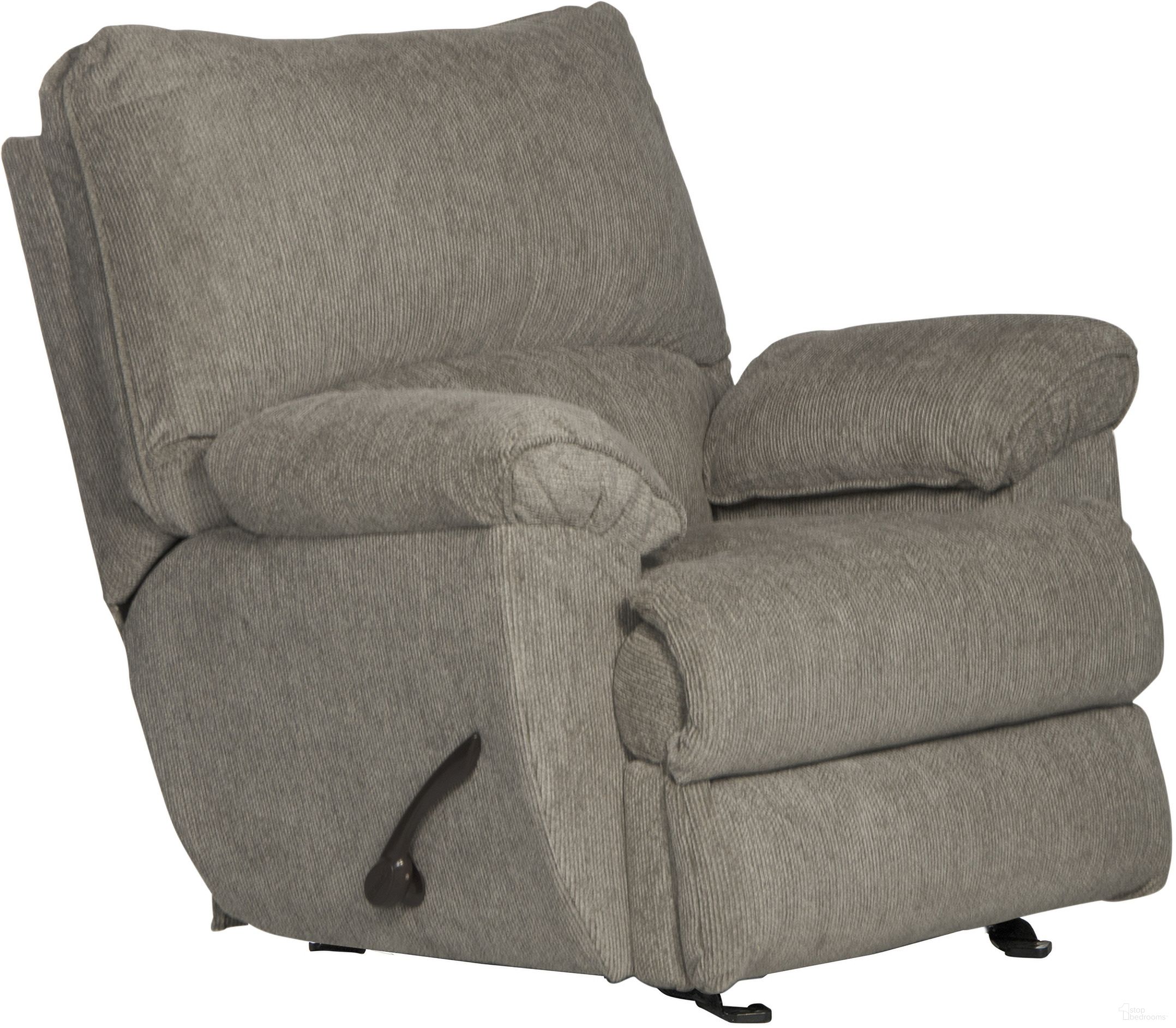 The appearance of Catnapper Elliott Glider Recliner designed by Catnapper in the traditional interior design. This pewter piece of furniture  was selected by 1StopBedrooms from Elliott Collection to add a touch of cosiness and style into your home. Sku: 22506215138. Material: Polyester.