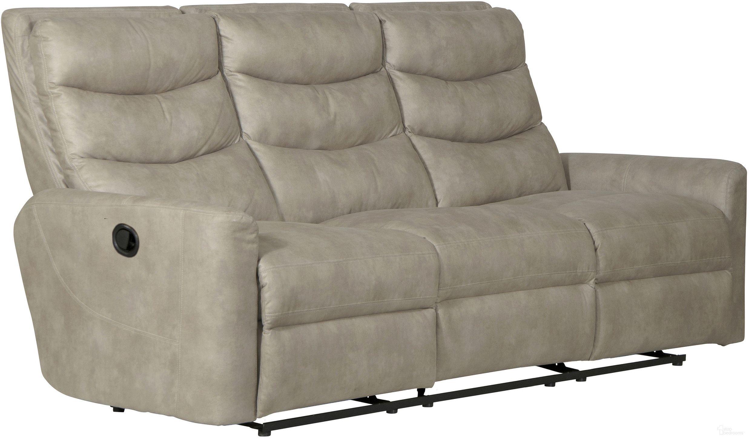 The appearance of Catnapper Gill Reclining Sofa designed by Catnapper in the traditional interior design. This putty piece of furniture was selected by 1StopBedrooms from Gill Collection to add a touch of cosiness and style into your home. Sku: 2641130916. Material: Polyester.