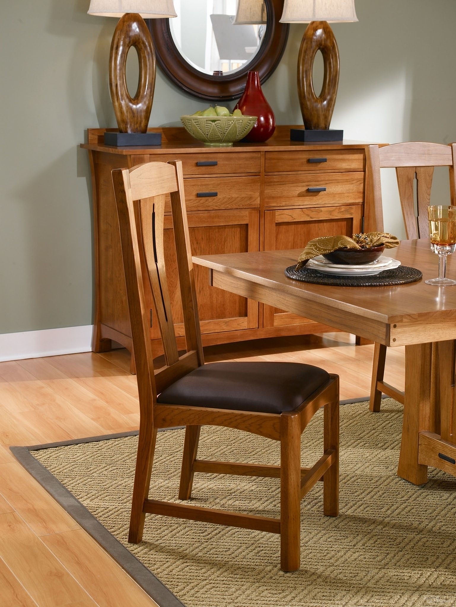 The appearance of Cattail Bungalow Comfort Side Chair Set of 2 In Warm Amber designed by A-America in the traditional interior design. This warm amber piece of furniture was selected by 1StopBedrooms from Cattail Bungalow Collection to add a touch of cosiness and style into your home. Sku: CATAM2772. Material: Wood. Chair Type: Side Chair.