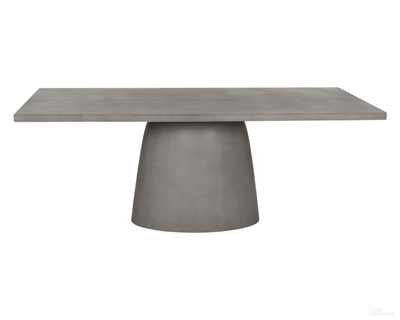 Cavallini 79 Inch Cavallini Dining Table In Light Grey and Grey