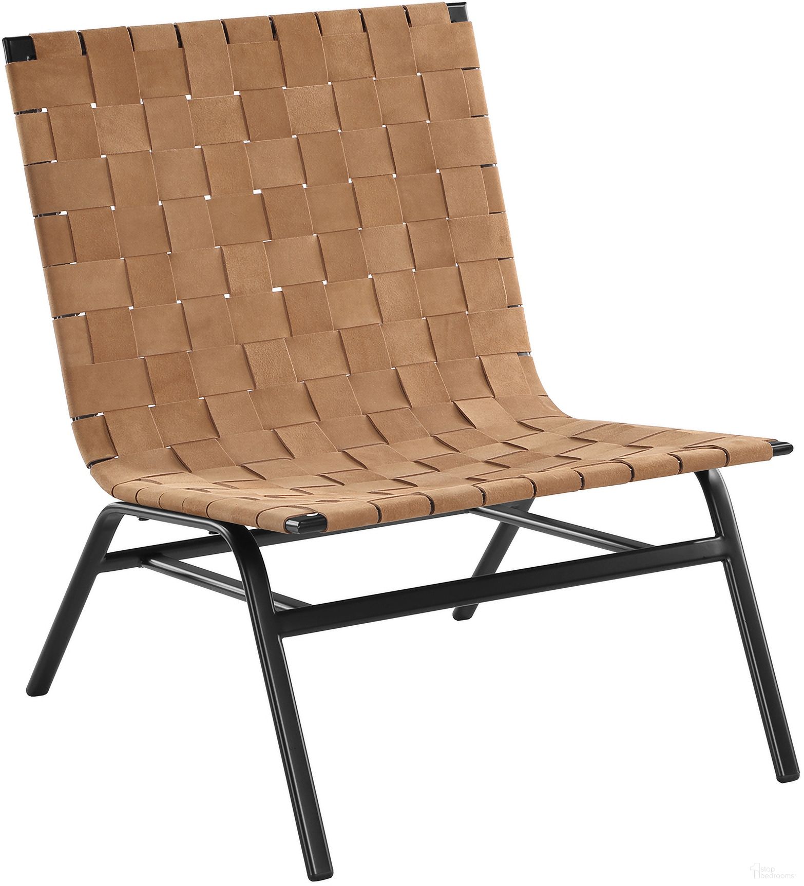 The appearance of Cavett Woven Leather Accent Chair In Brown designed by Comfort Pointe in the modern / contemporary interior design. This brown piece of furniture was selected by 1StopBedrooms from Cavett Collection to add a touch of cosiness and style into your home. Sku: 8201-42. Material: Metal.