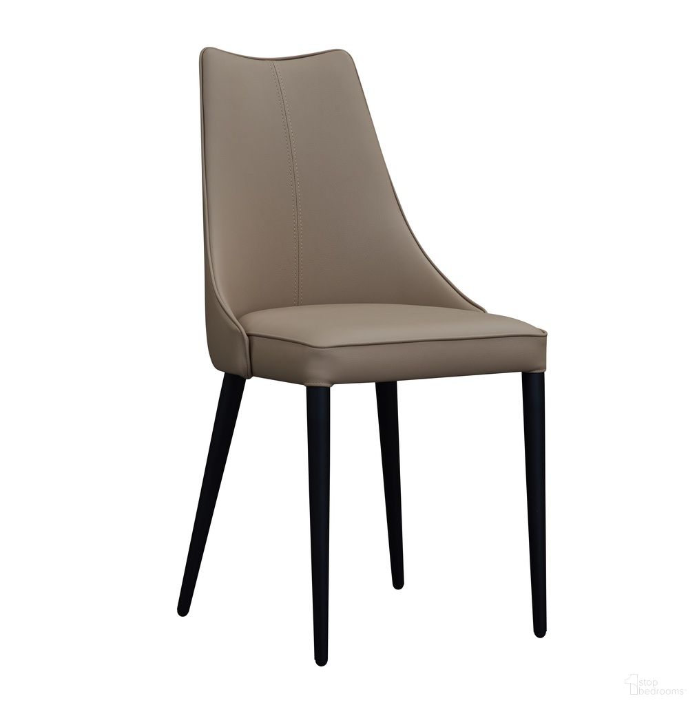 The appearance of CE Bosa Dining Chair Set of 2 designed by J&M in the modern / contemporary interior design. This peanut piece of furniture  was selected by 1StopBedrooms from Bosa Collection to add a touch of cosiness and style into your home. Sku: 18885-DC. Material: Upholstered. Chair Type: Side Chair.