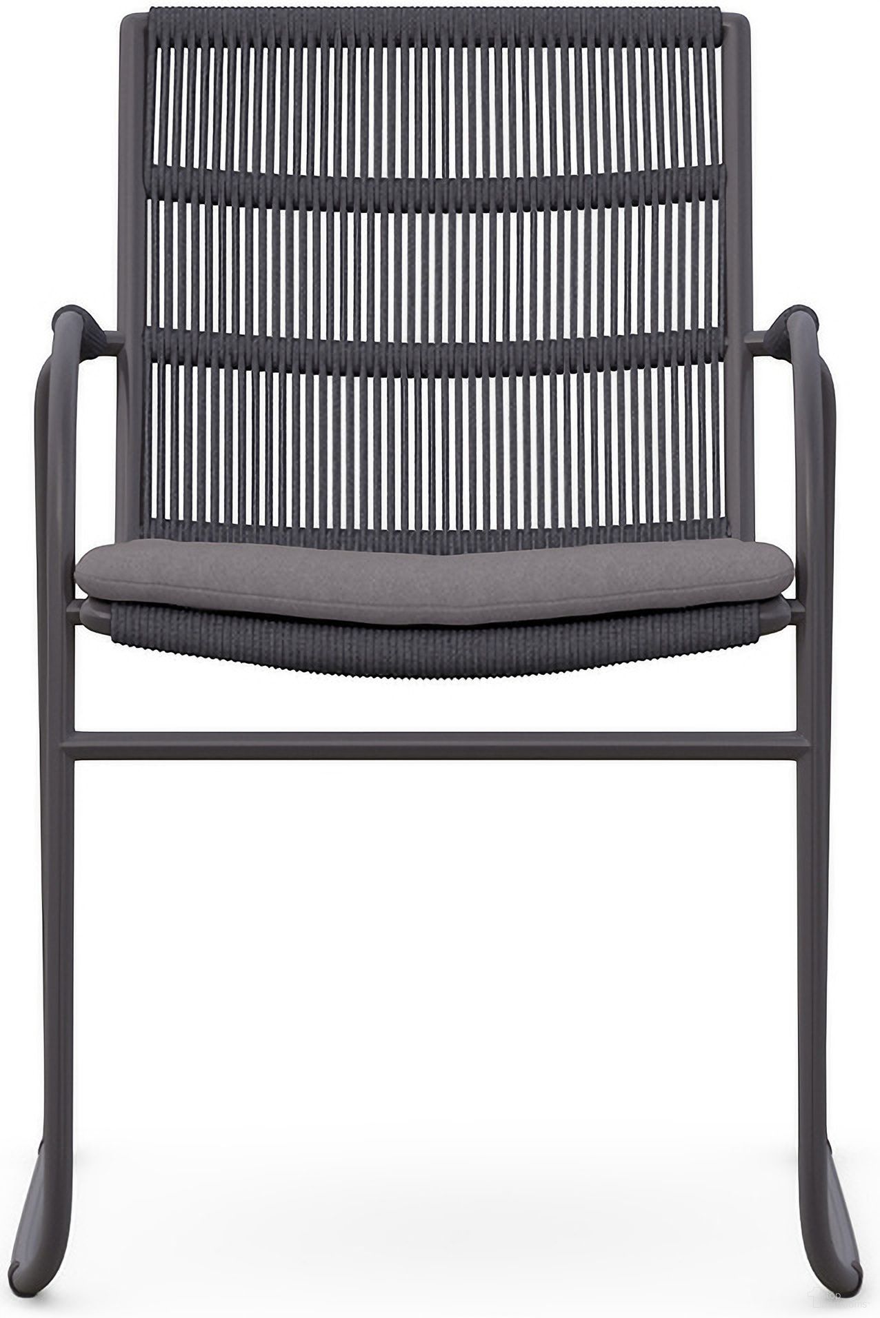 The appearance of Cebu Stackable Dining Chair Set of 4 with Cushion In Anthracite and Graphite designed by Azzurro Living in the modern / contemporary interior design. This anthracite/graphite piece of furniture was selected by 1StopBedrooms from Cebu Collection to add a touch of cosiness and style into your home. Sku: CBU-R23D-CU-Q4. Material: Stainless Steel.